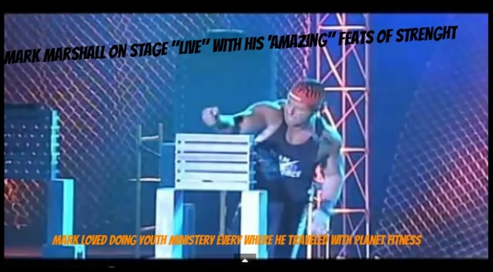 Iron Man Mark Marshell always found time to help the troubled and hurting youth in each community we promoted. His bodybuilding titles and his stature always got them out to see his Feats of Strenght live show. But to hear Mark talk to the youth was…