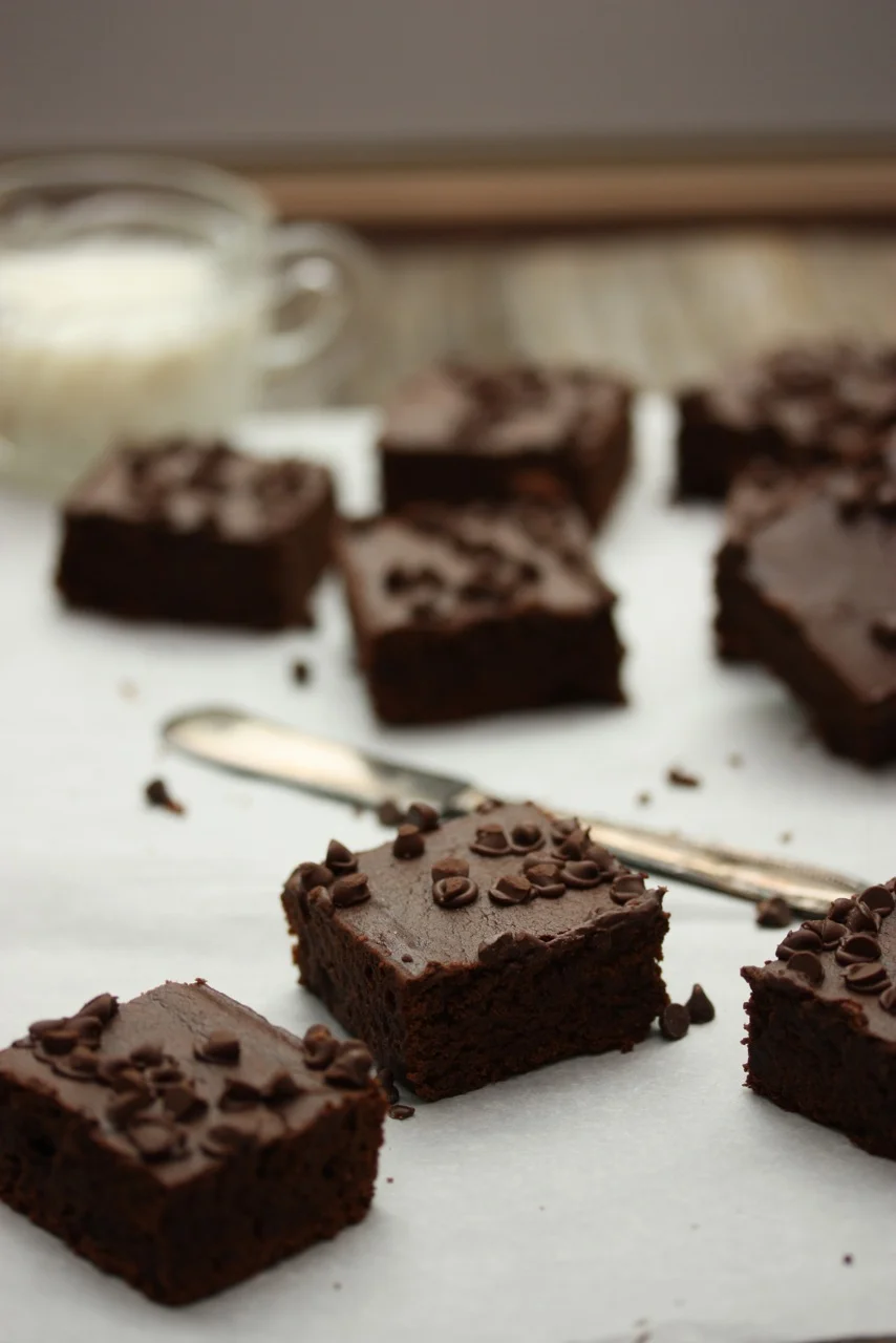 Fudgey Black Bean Brownies