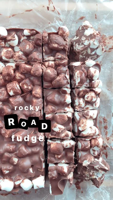 rocky road fudge 