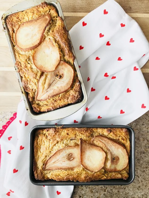 apple pear almond bread