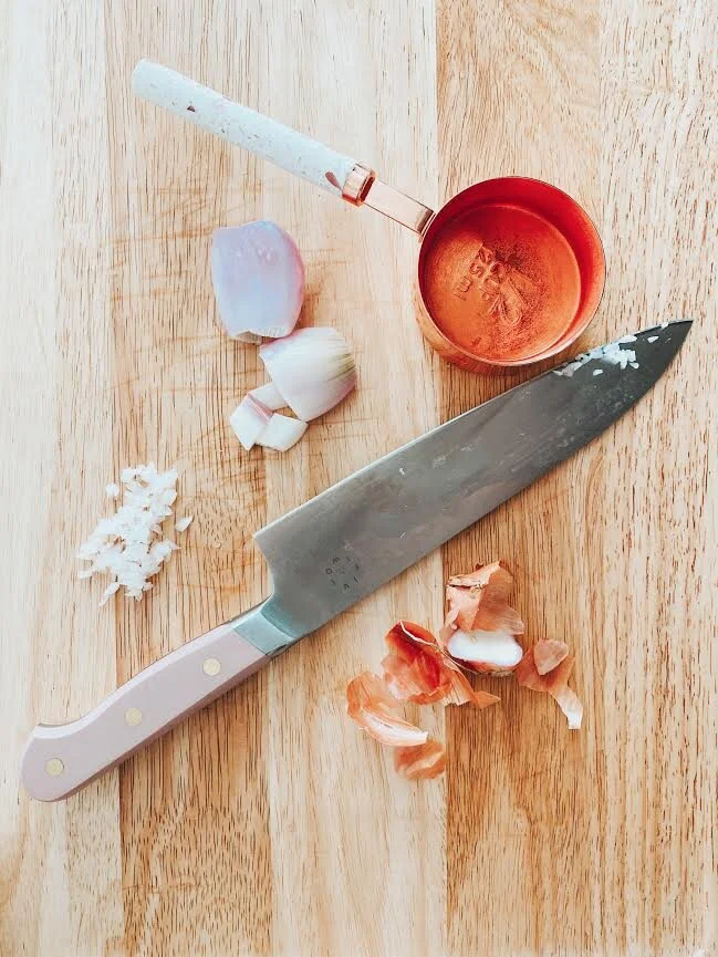 savory rosé + shallot butter 