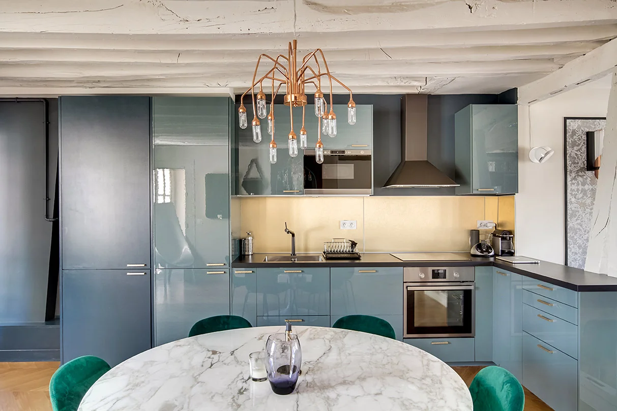 Architecture d'intérieur, décoration - Isabelle Attal - Appartement 100 m2 Cœur du Marais / Paris - 8