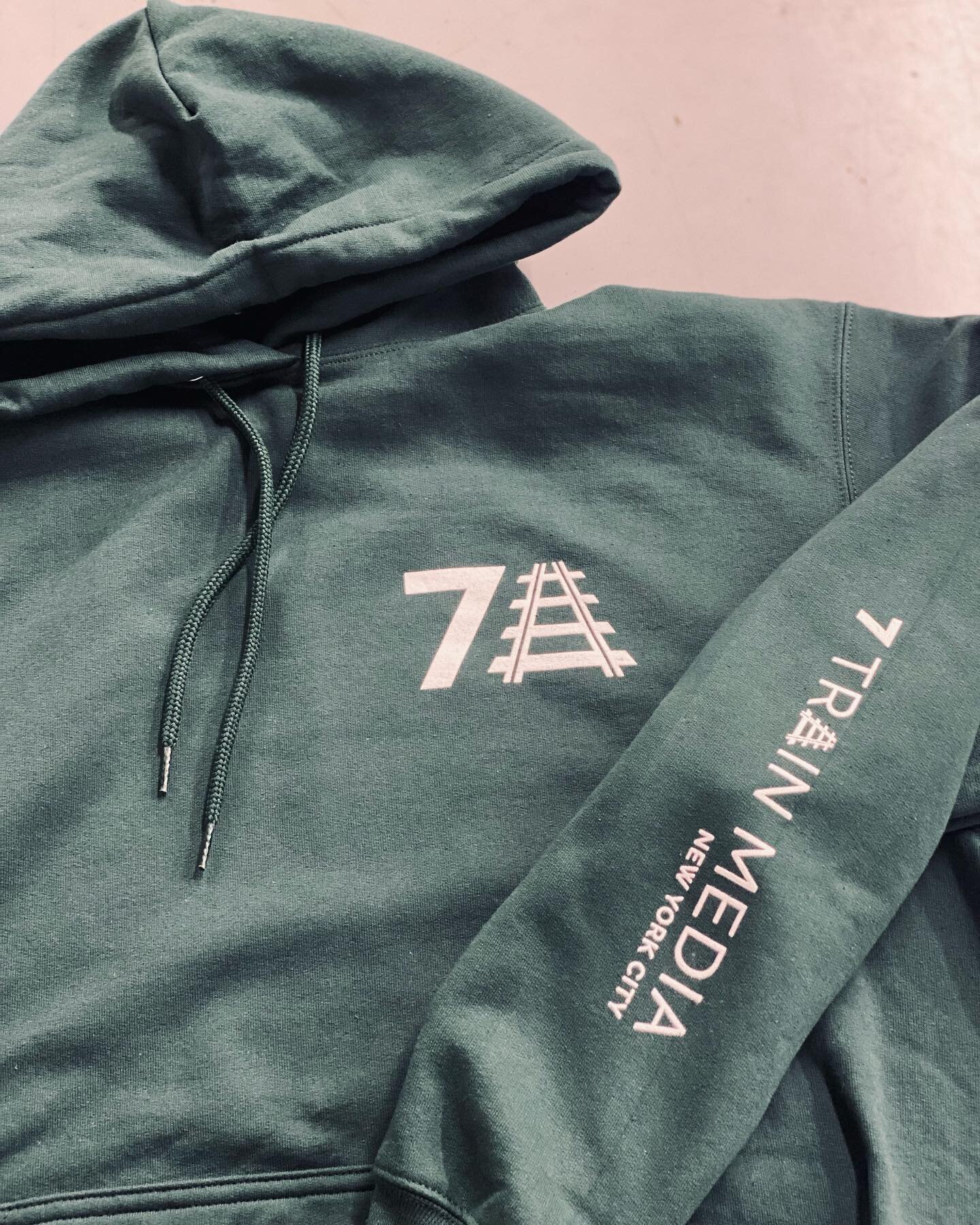 It&rsquo;s going to be cold soon (Whack!). Plan ahead with custom branded merch for your team. Many thanks to @7trainmedianyc for letting us print these up for them!