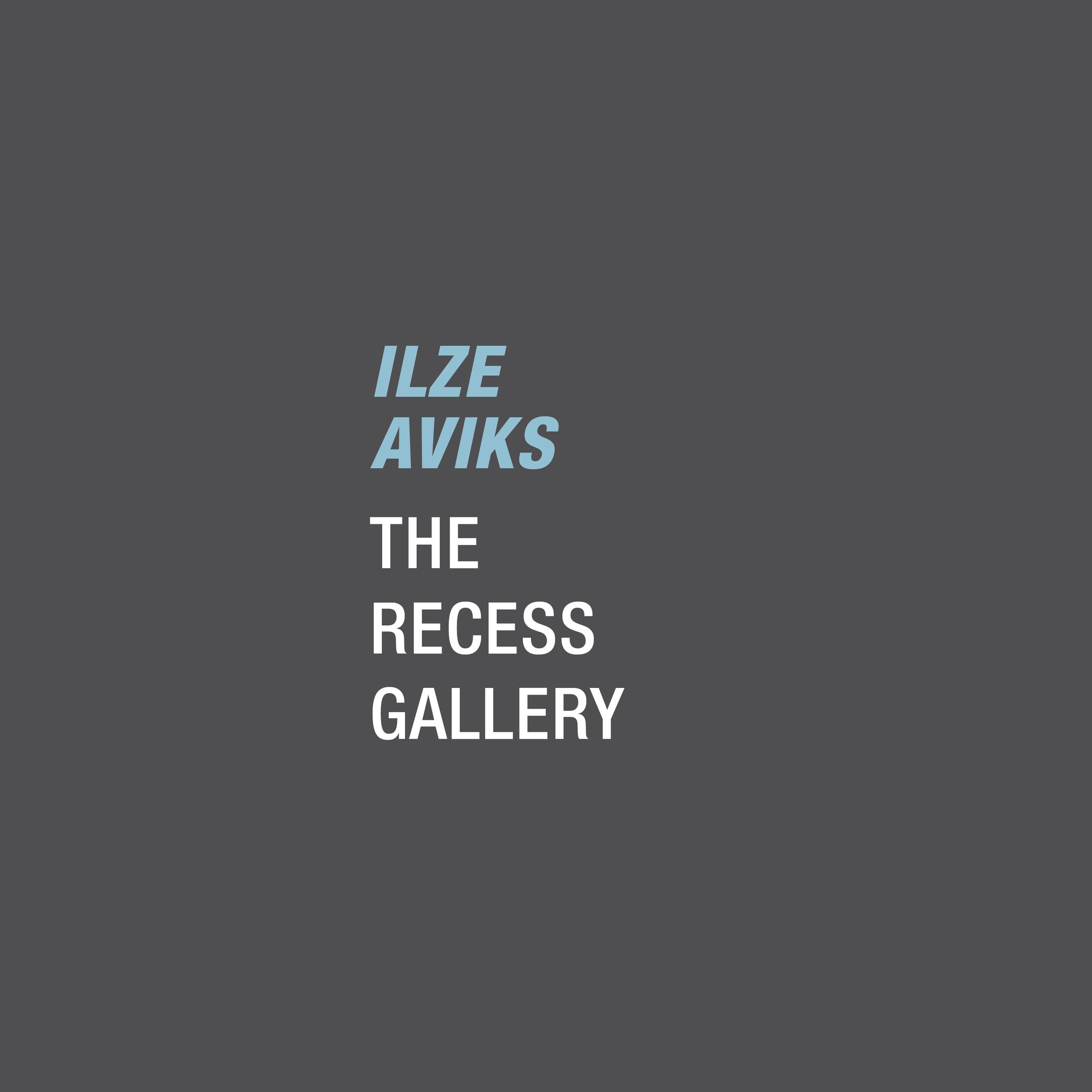 Ilze Aviks - Opening Reception - The Recess Gallery