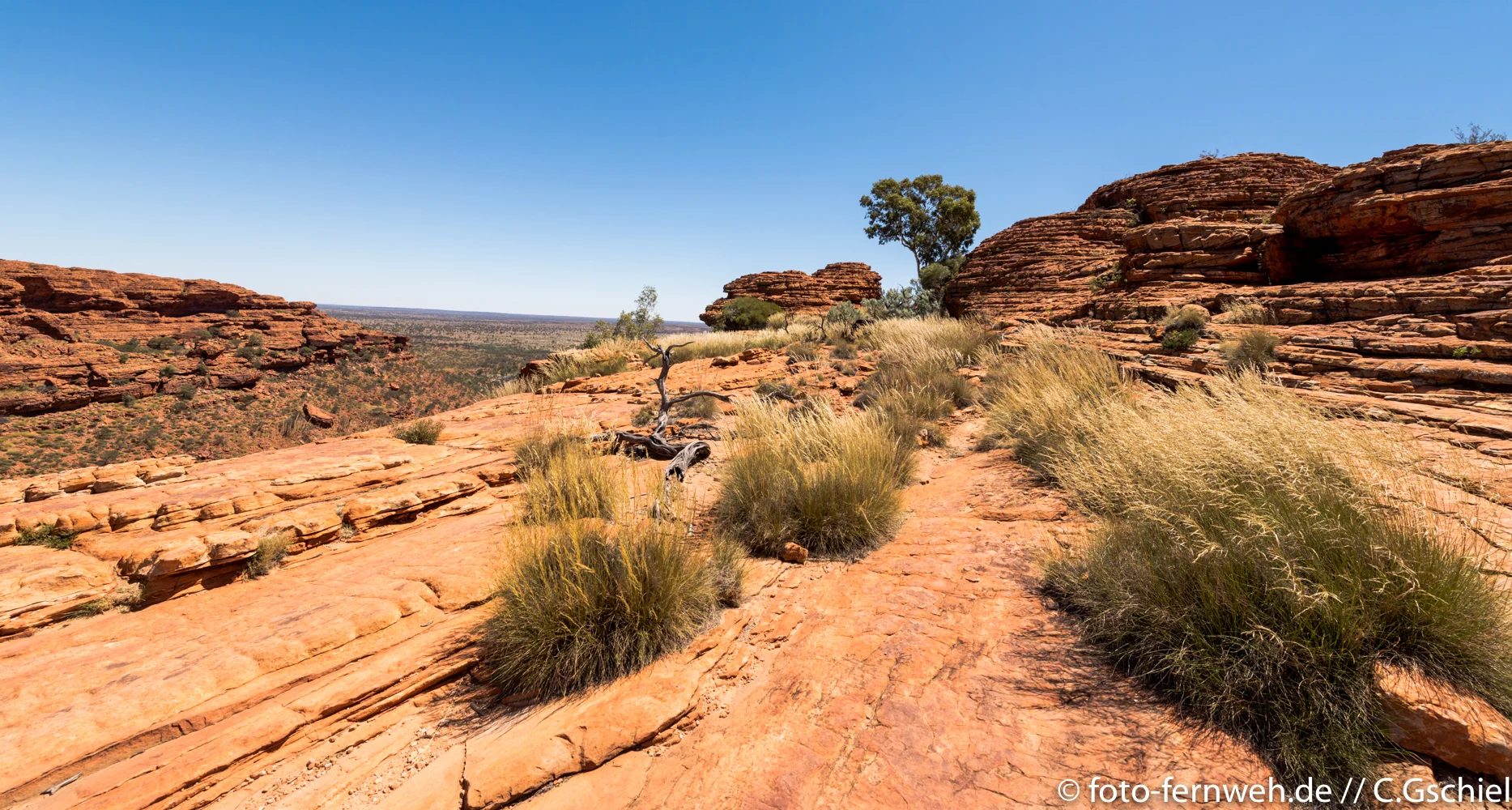 Kings Canyon - Australien - 24°14'57" S 131°34'46" E