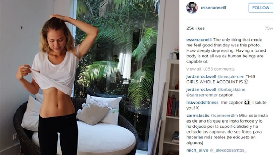Body Image, Essena O'Neill, and Pointing Fingers