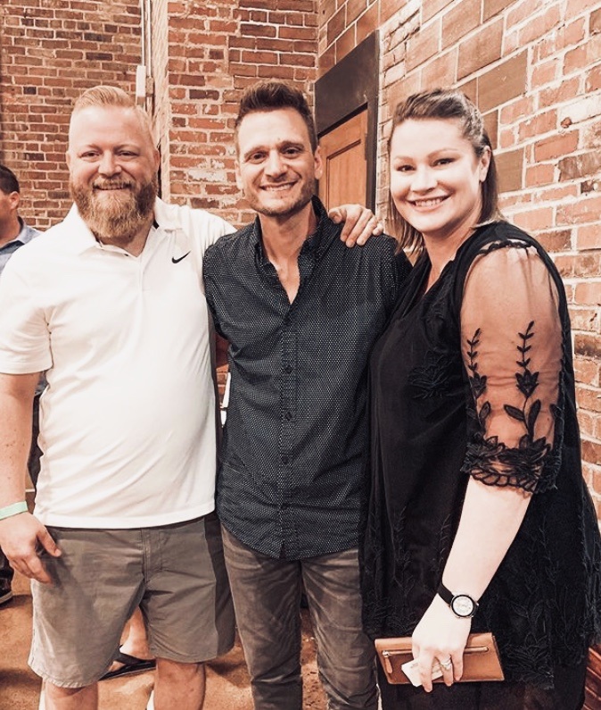 Thanks to Jennifer Brugh (freelance writer for the Towne Post Network ) and her husband for coming out to the show!