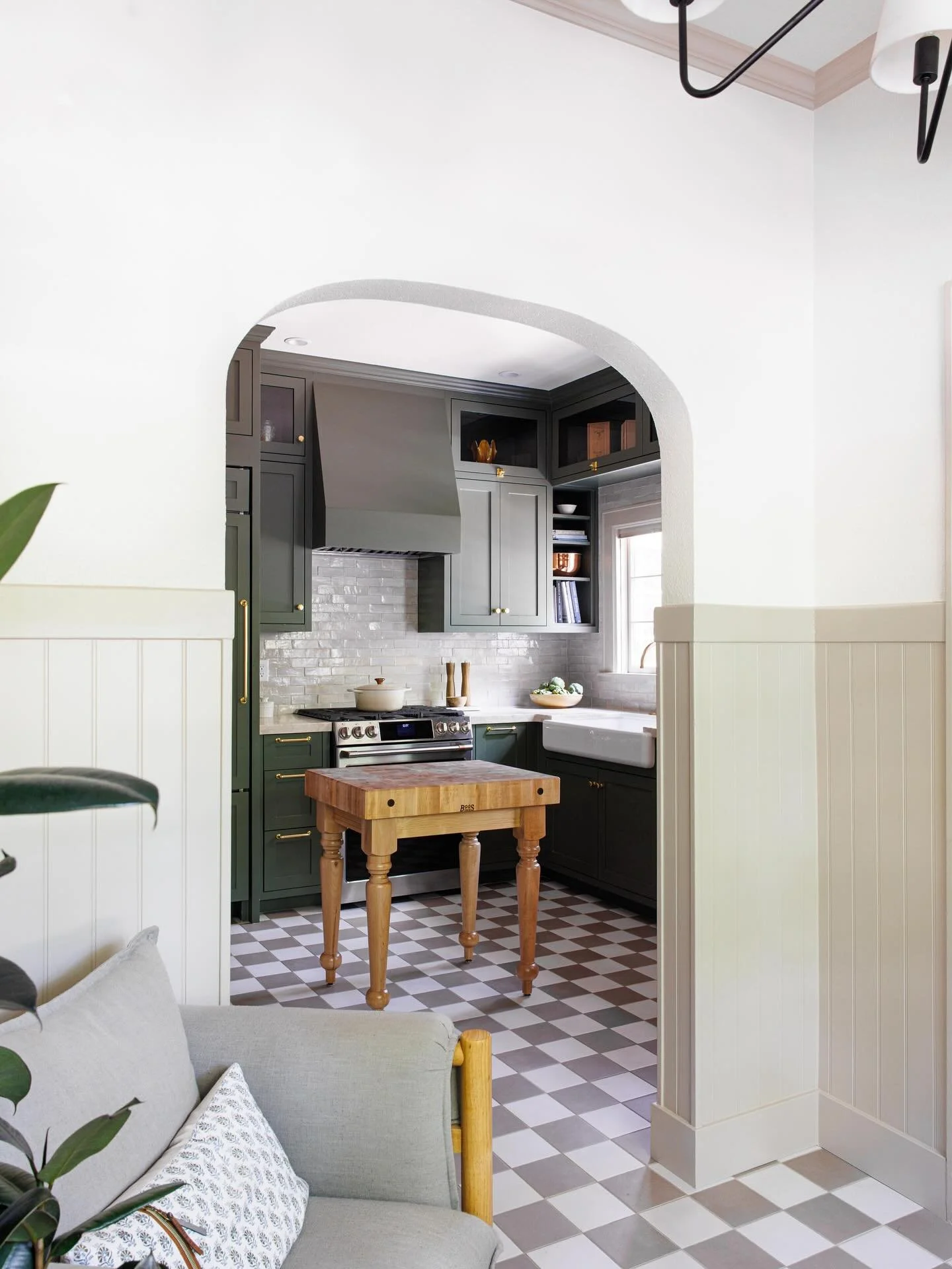We love to work with clients whose homes have history and character and we get to help see that highlighted and refreshed.