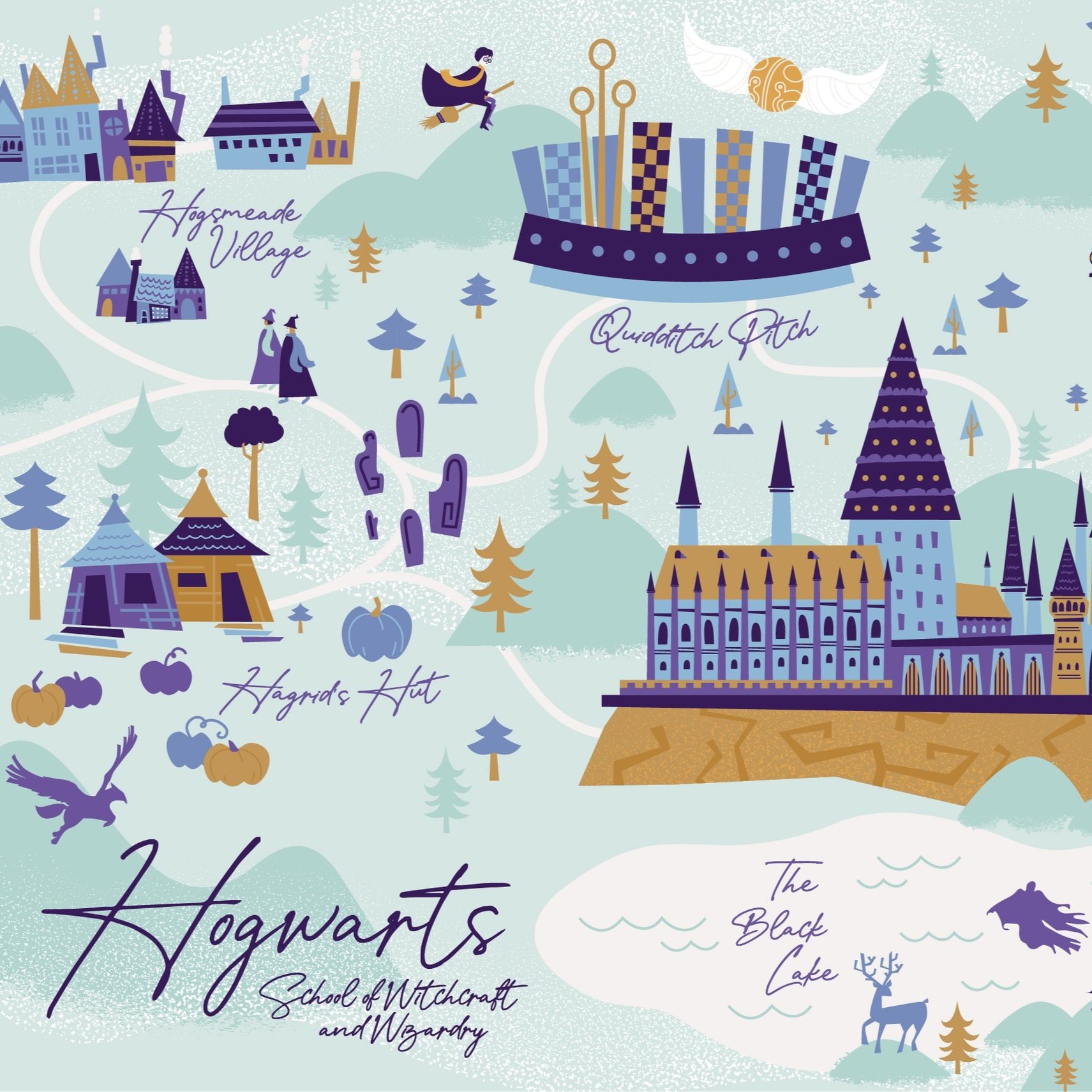 Hogwarts Map