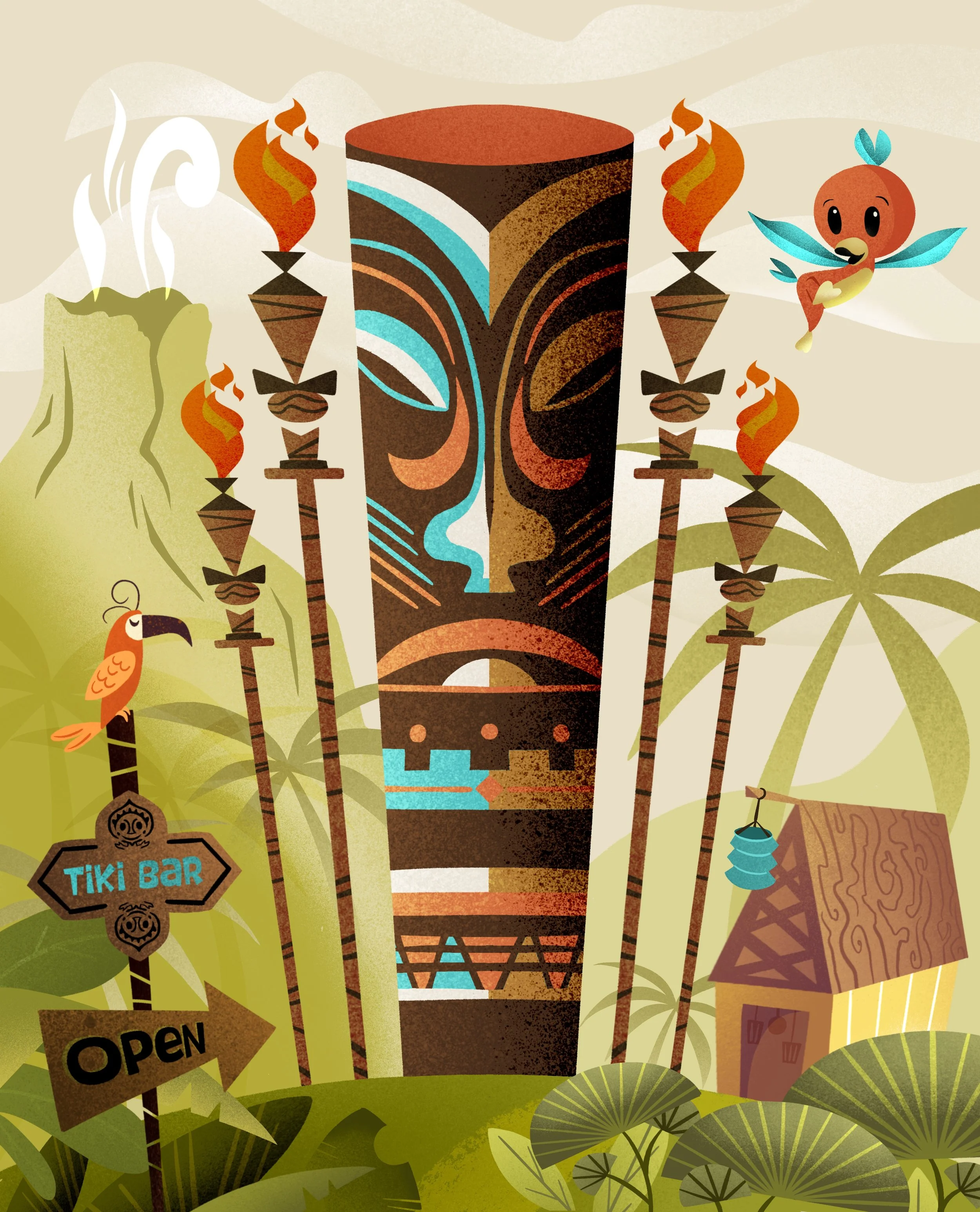 Personal Tiki Art