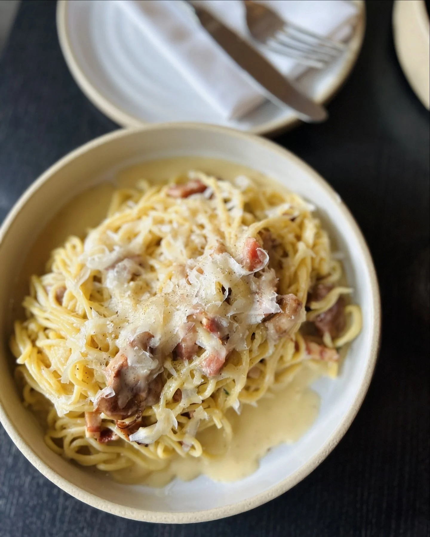 A big bowl of tonnarelli?? Always 🤤

#vendemmiaseattle // #generalharvestseattle 
.
.
.
.