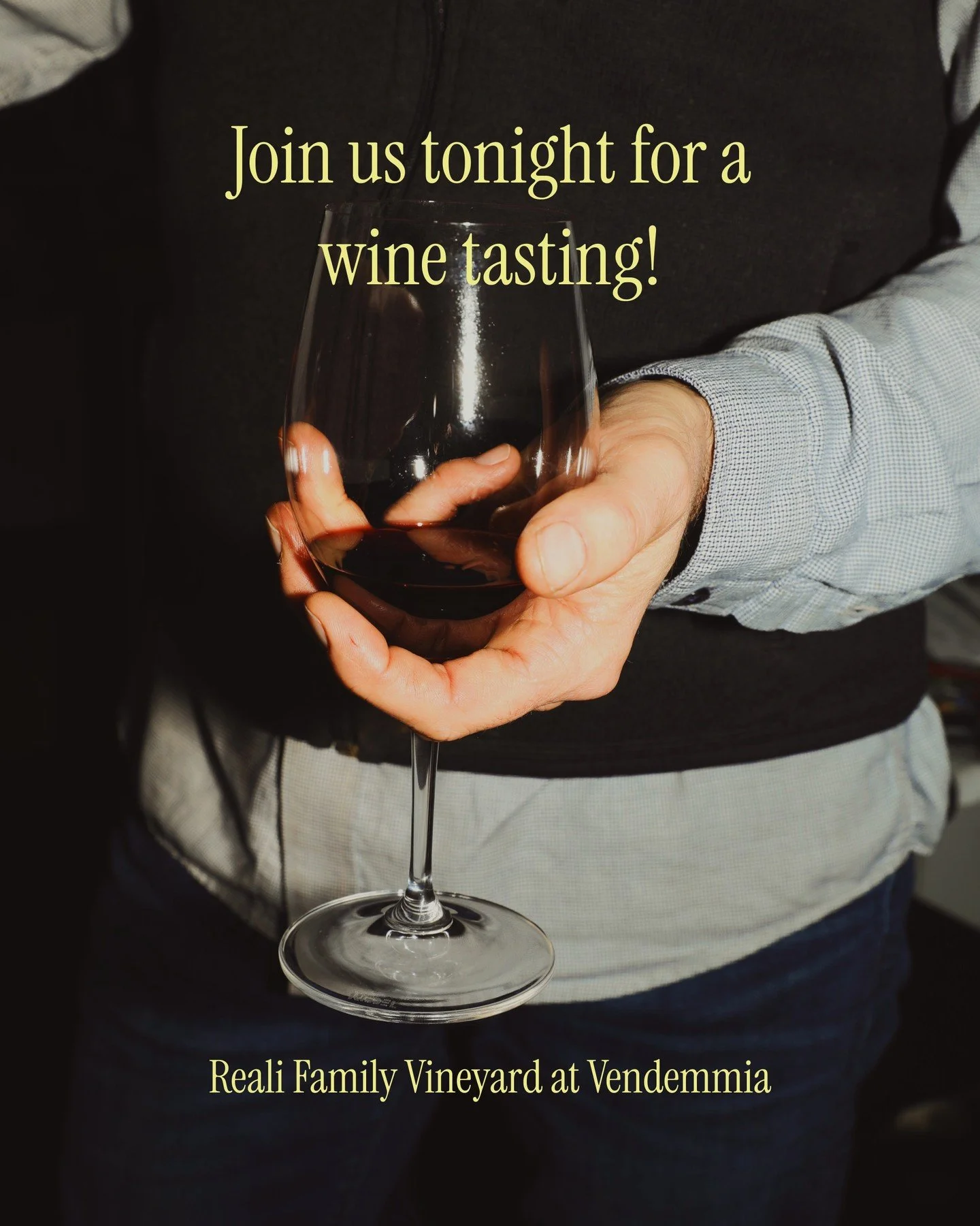 Reali Family Vineyard @realifamilyvineyard is in-house tonight for a one-night tasting experience woven into our dinner service. Explore the pours, discover your favorites, and&mdash;if one speaks to you&mdash;take a bottle home for the evening!

Fou