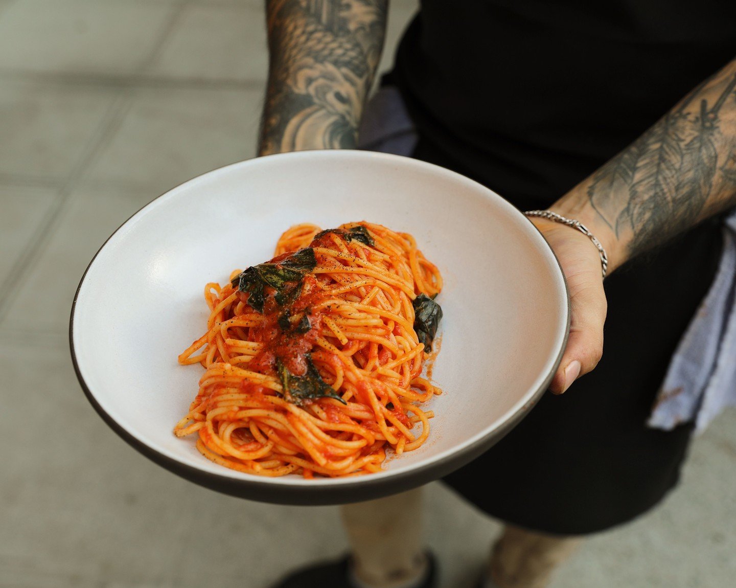 Spaghetti at its purest, just exceptional ingredients done right. 🍝 See you in this weekend folks!