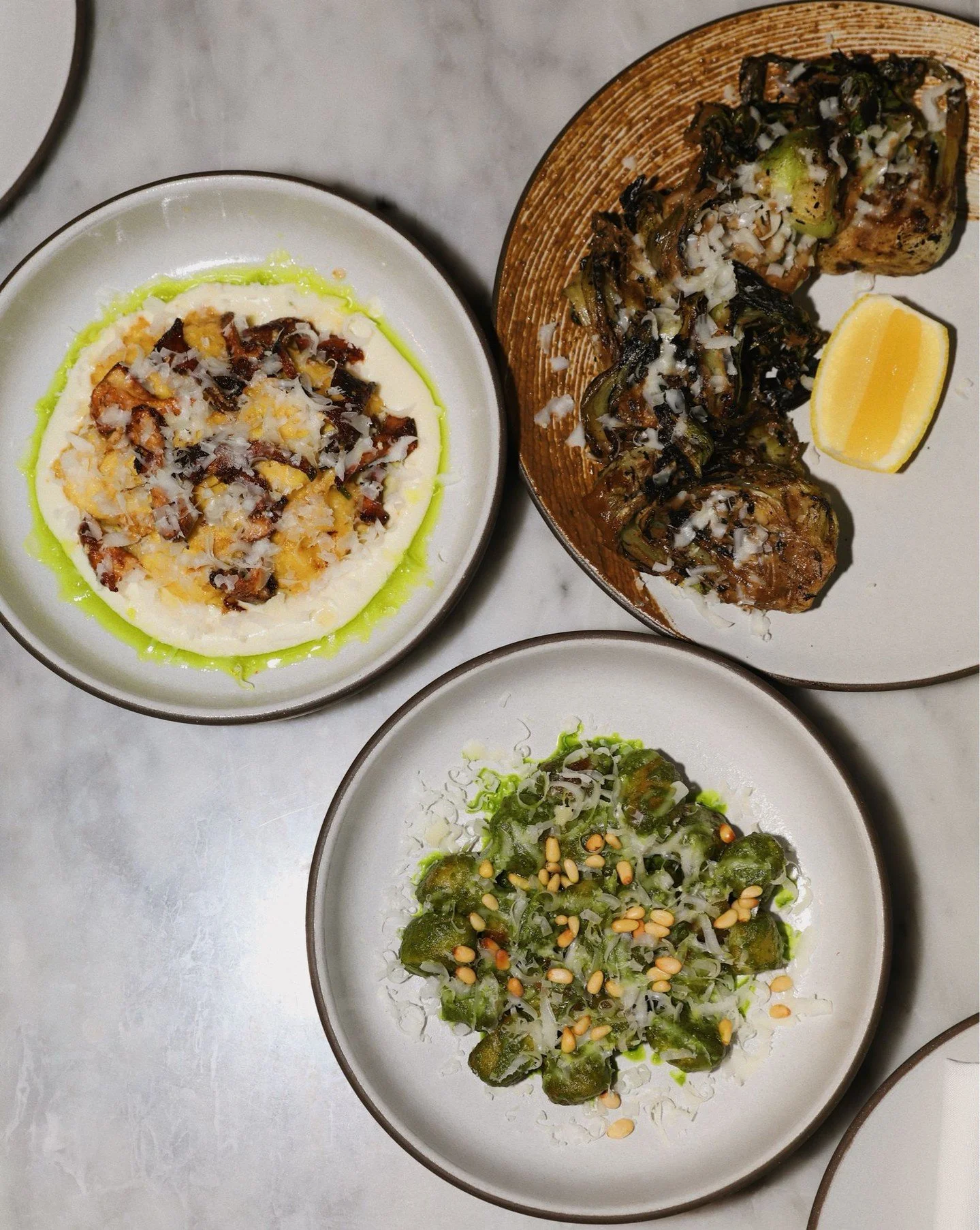 A few fresh additions to the menu: agnolotti with wild mushroom, pesto gnocchi, and roasted bok choy. ✨

#generalharvestseattle #madronaseattle #seattlerestaurant #seattlefoodie #seattleeats #seattlepasta