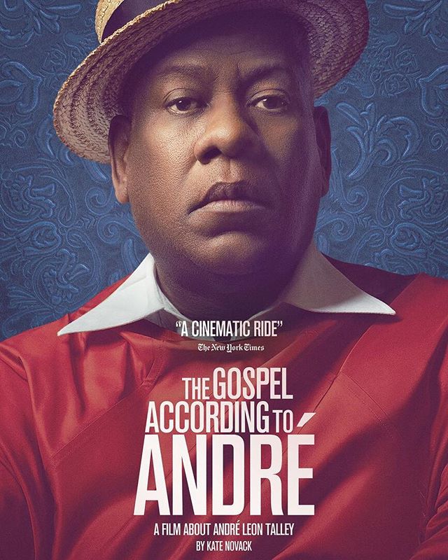 The trailer for #gospelofandre directed by @rossvack and featuring @andreltalley  is out today! Link in bio
#andreleontalley #documentary #trailer #premiere #movies