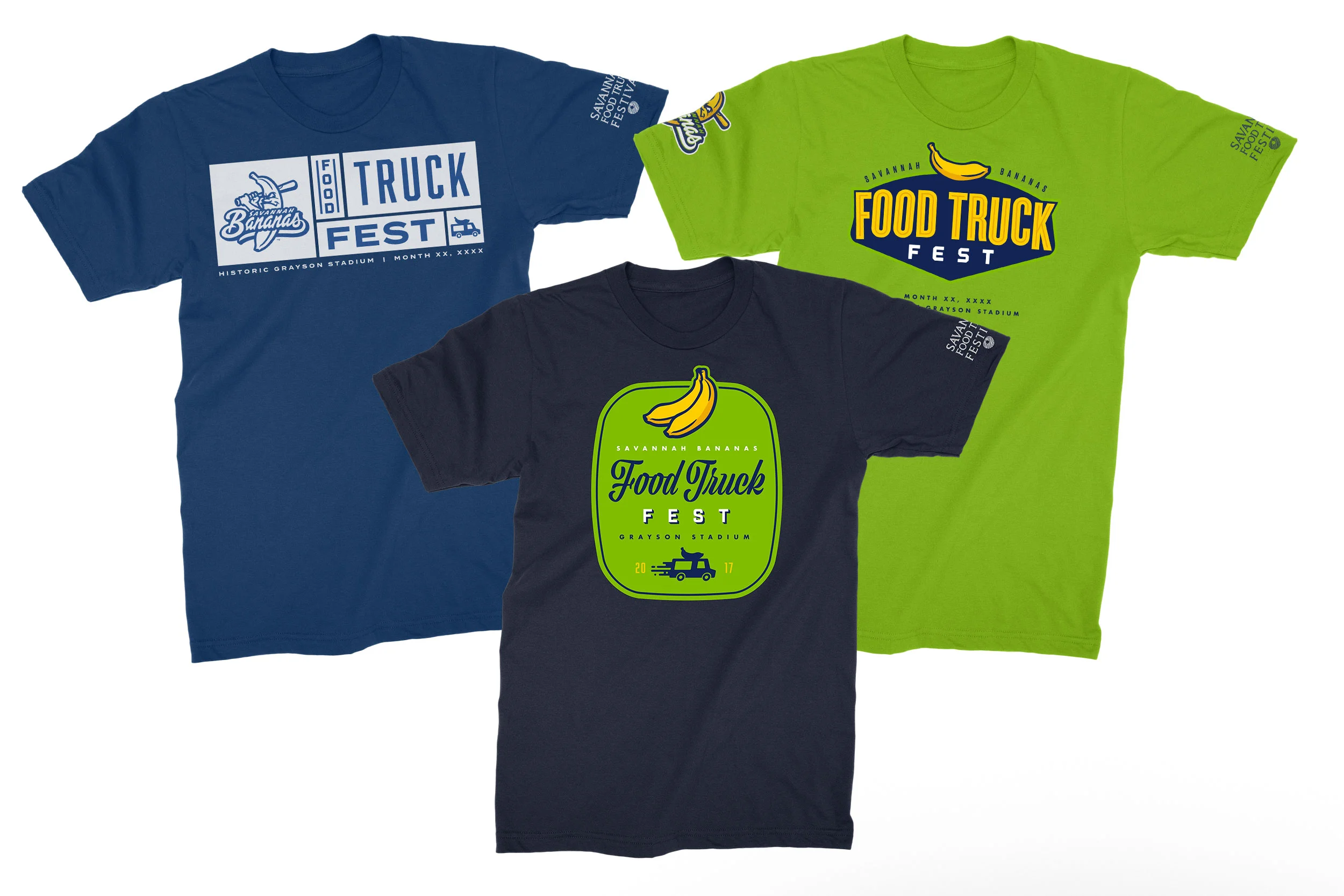 Food Truck Fest Logo Apparel Design Pressbox Creative