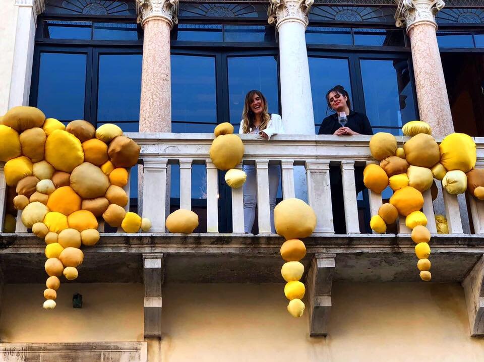 Silk Road installed at the 58th Venice Biennale in Palazzo Bembo