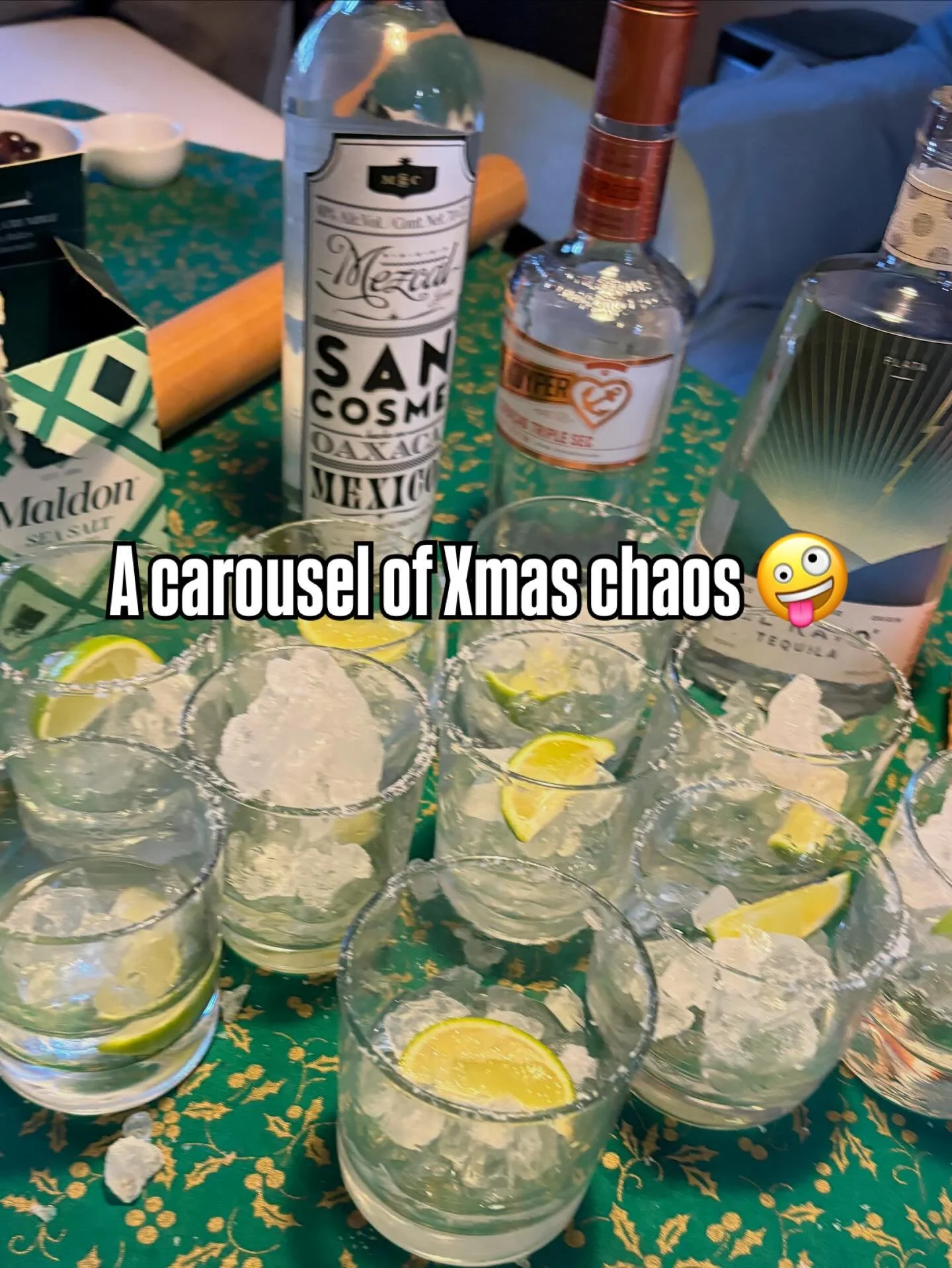 A camera roll of Christmas,  where mess &amp; chaos come as standard and a lot of fun was had by us all 🌪️🥂🎄🎁
