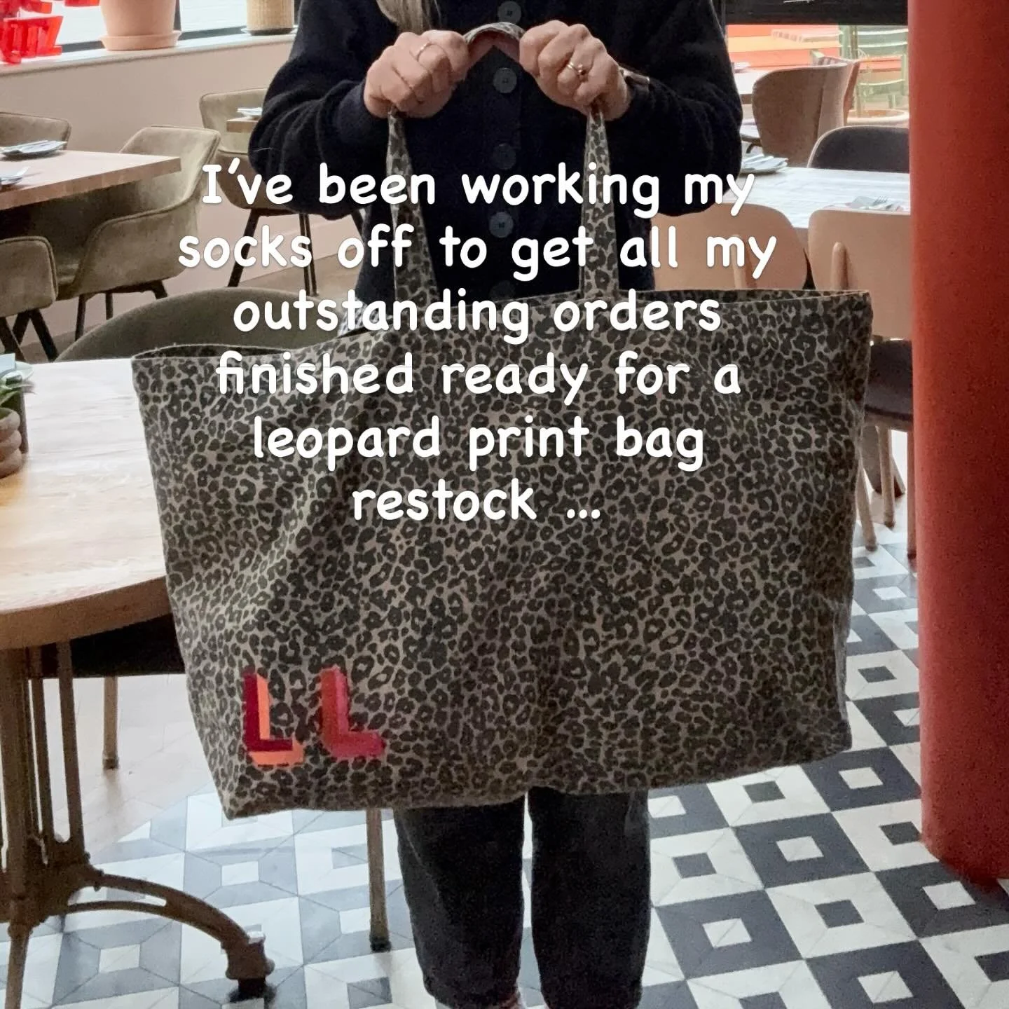 I&rsquo;ve been working my socks off this week getting all your personalised bag orders embroidered 

Mother&rsquo;s Day is coming and there are so many great personalised gifts on my website for you to checkout 🎁

Thank you for your patience while 