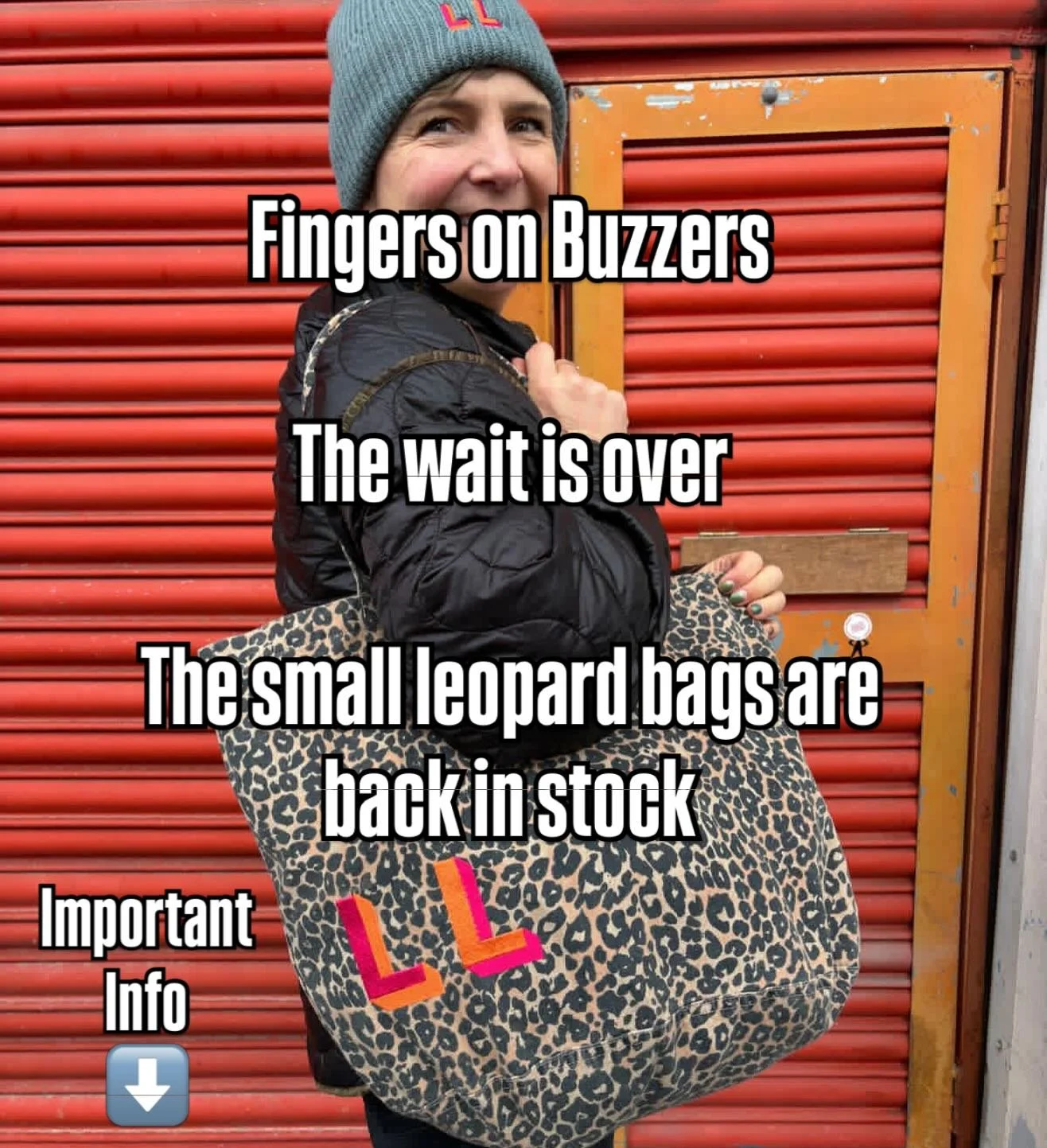 💥Small leopard bags are back in stock💥

However my small business is just me and I can only embroider about 100 orders in a week. So once I get to 100 I will pause taking any more orders until I catch up and get them all out in the post (or I get i