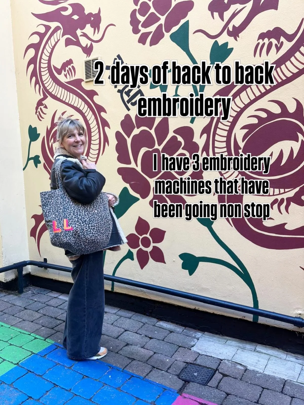 Thank you for you for all the orders lately, I&rsquo;m over the moon you like the personalised leopard print bags so much 🥰🥰 

My embroidery machines are on full speed and I&rsquo;m working my way through them all as quickly as I can 🥰😘 

#leopar