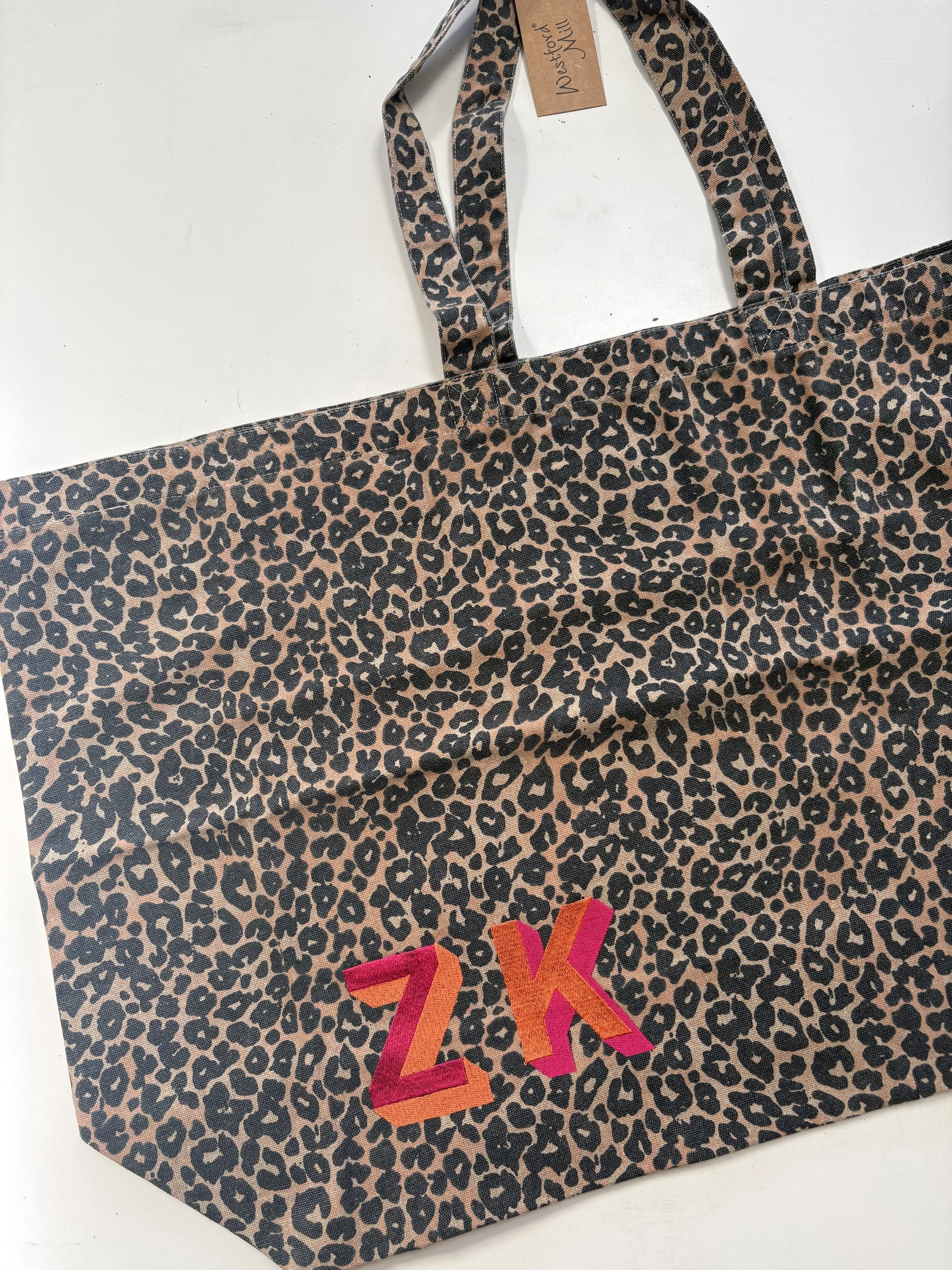 Sample - XL leopard bag - ZK