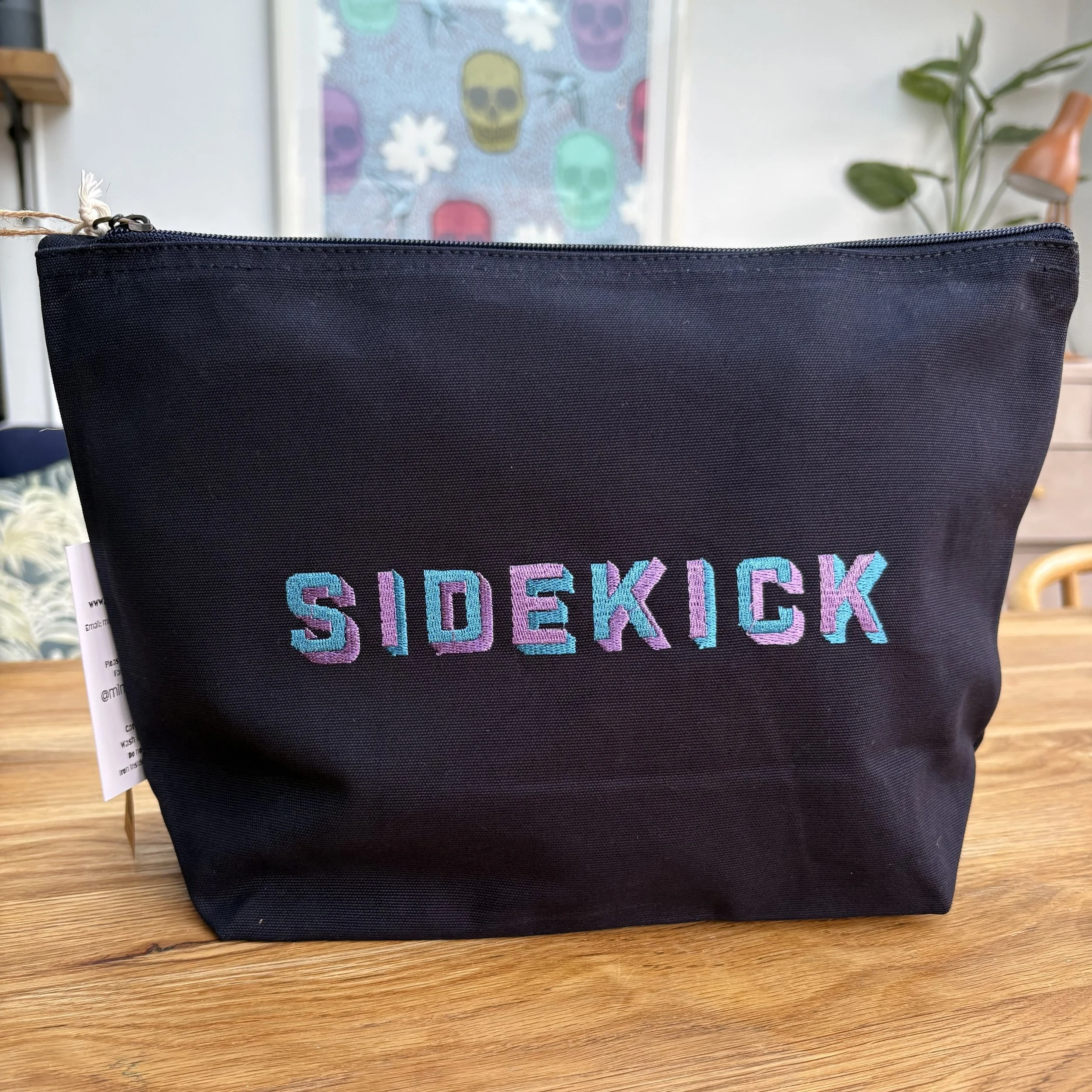 ‘SIDEKICK’ Zip Up Pouch