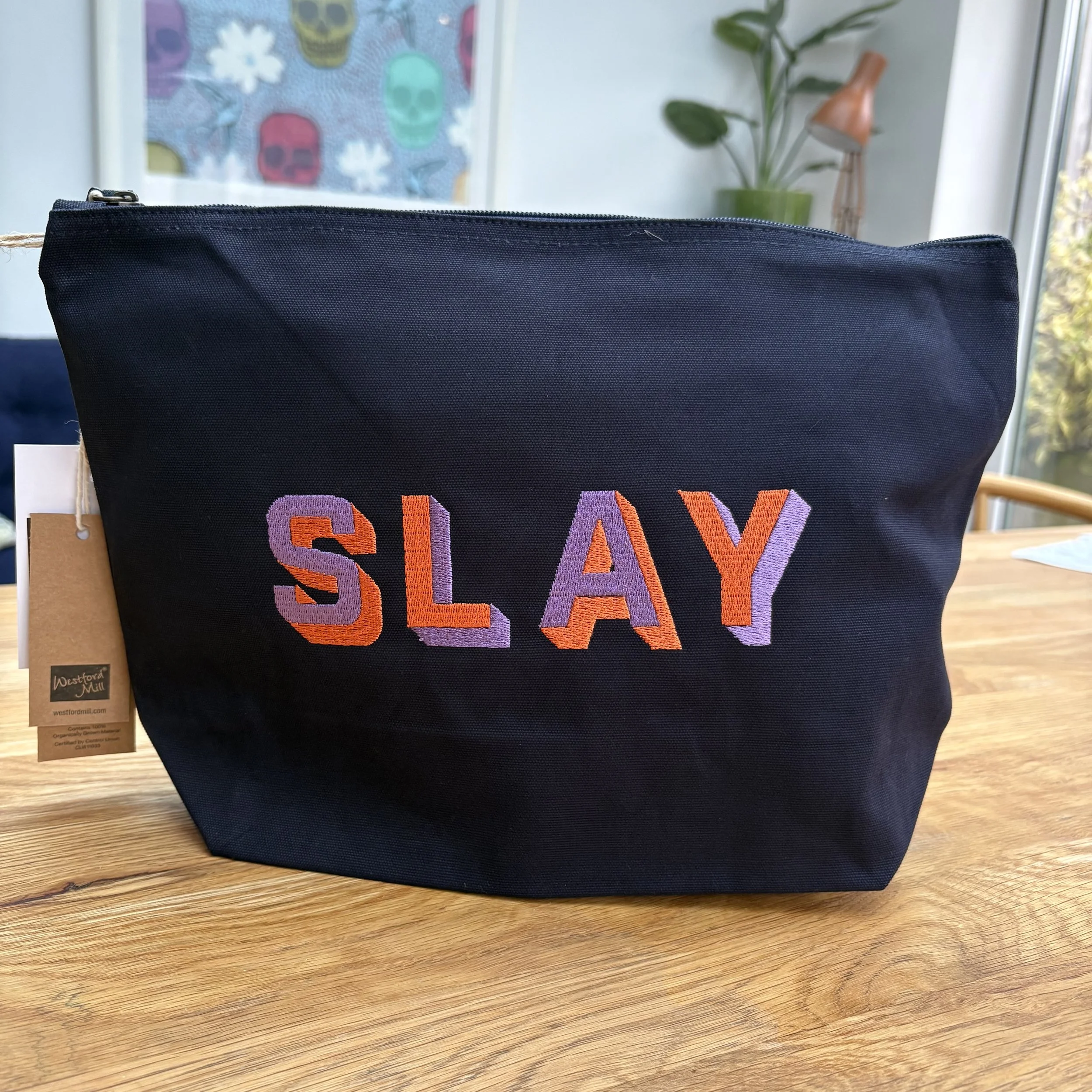 ‘SLAY’ Zip Up Pouch