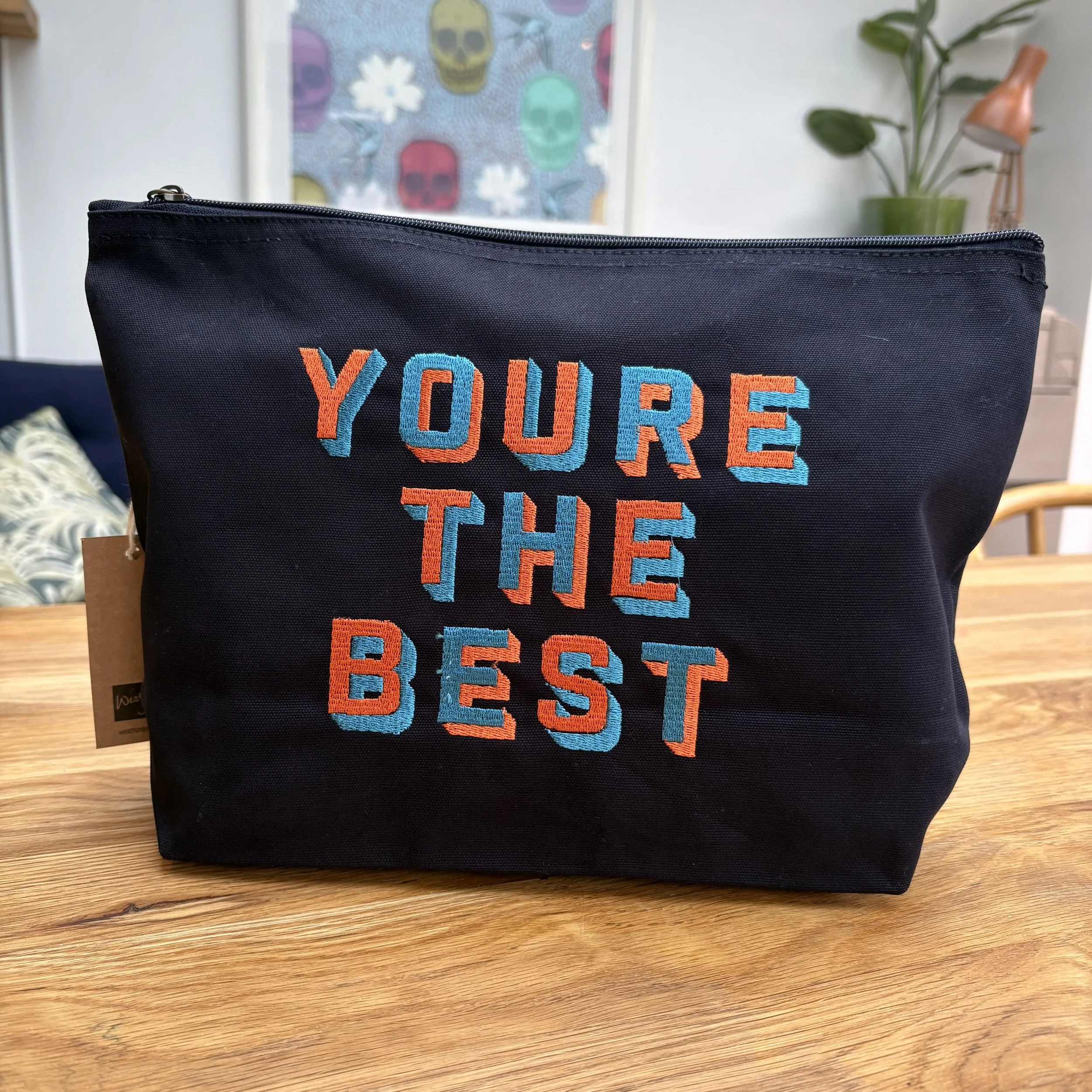 'YOURE THE BEST ’ Zip Up Pouch