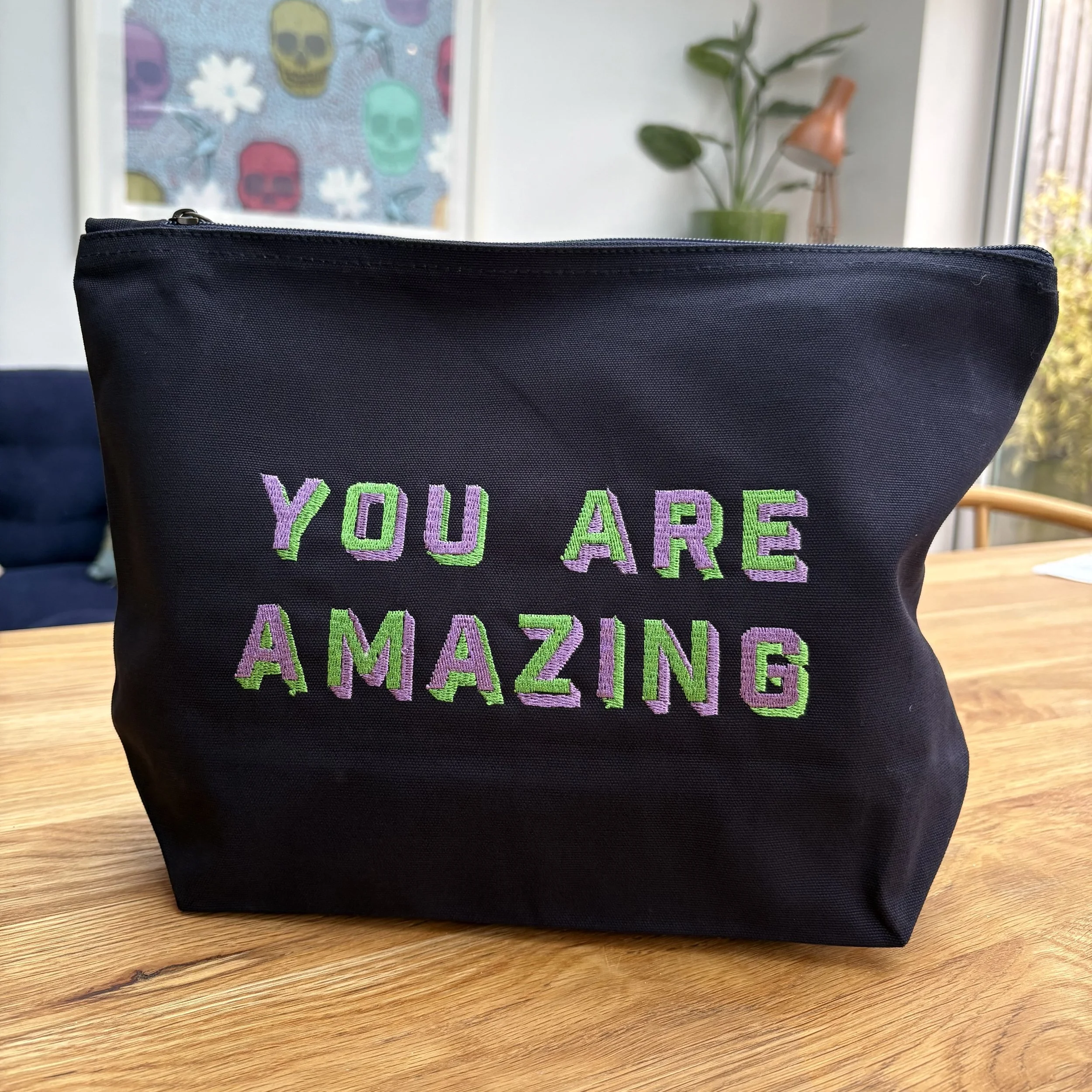 'YOU ARE AMAZING ’ Zip Up Pouch