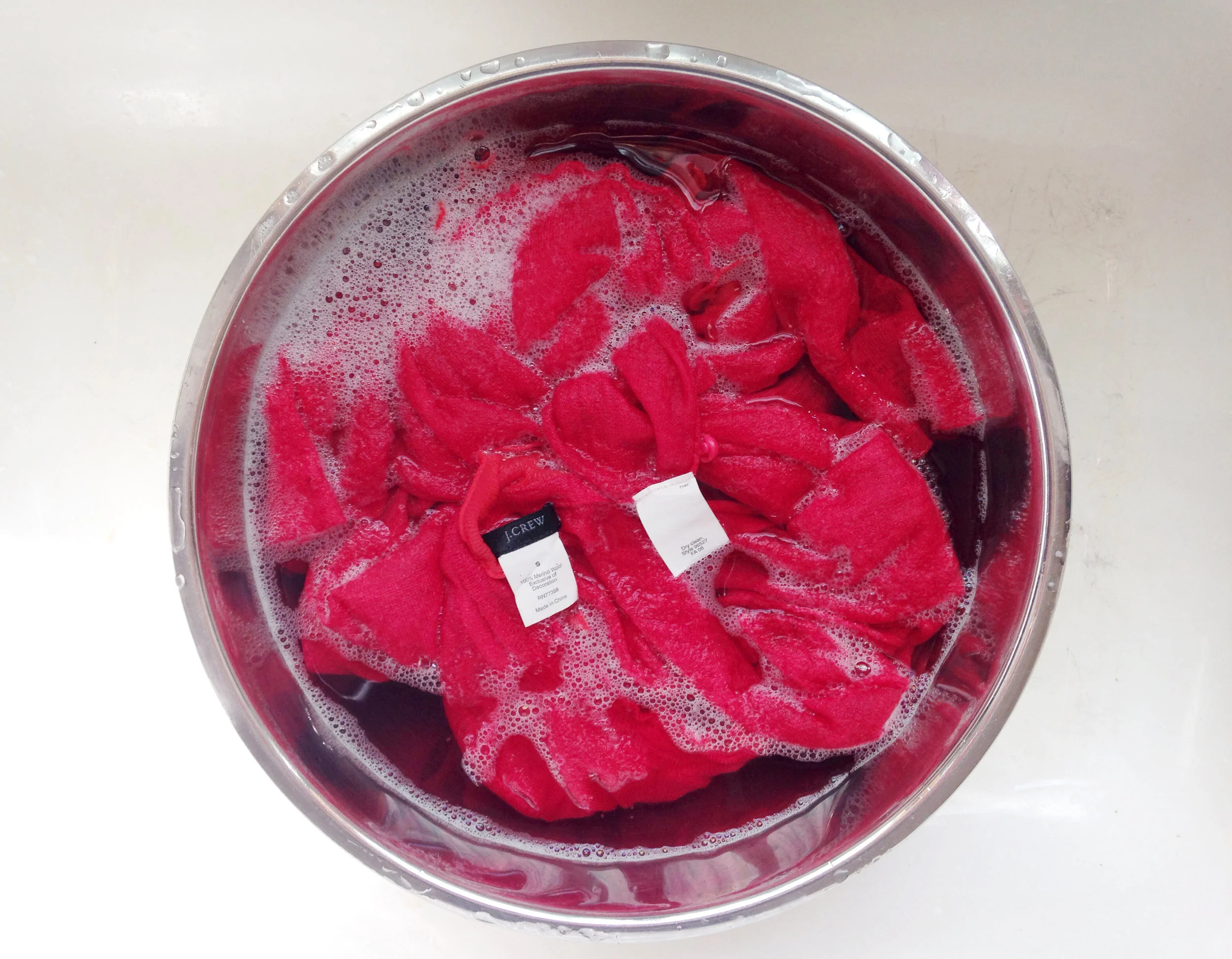 5 EASY Steps to Hand Wash your DRY CLEAN ONLY sweaters — Stasia Savasuk