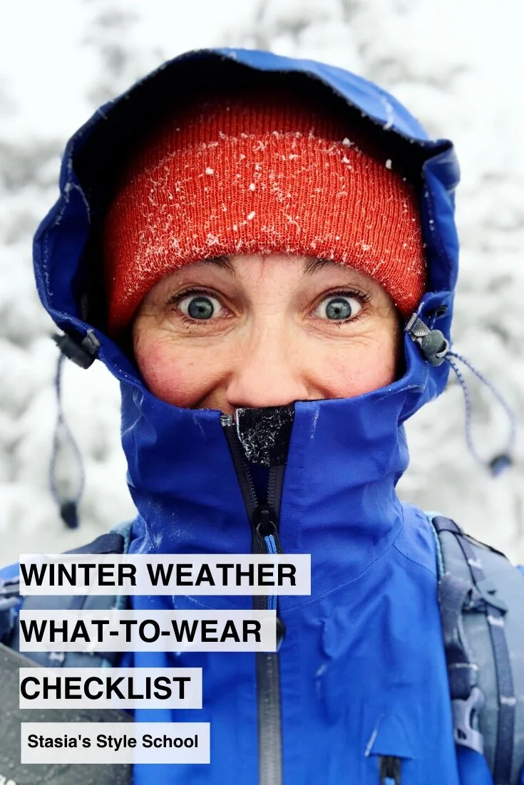 My Winter Weather WhatToWear Checklist — Stasia Savasuk