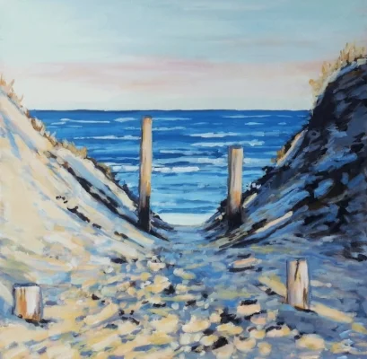beach path