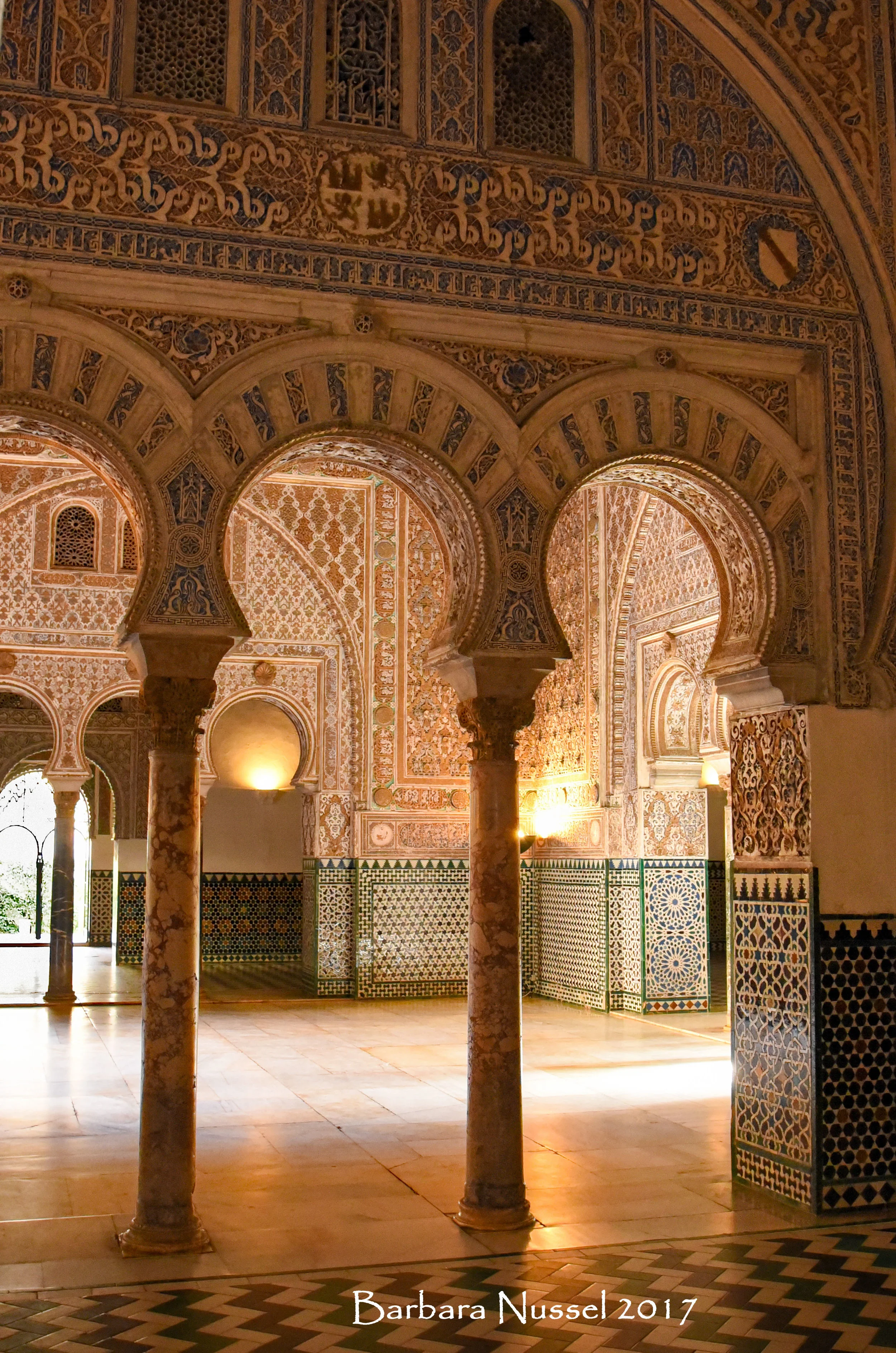 Real Alcazar Interior- Jan 2017