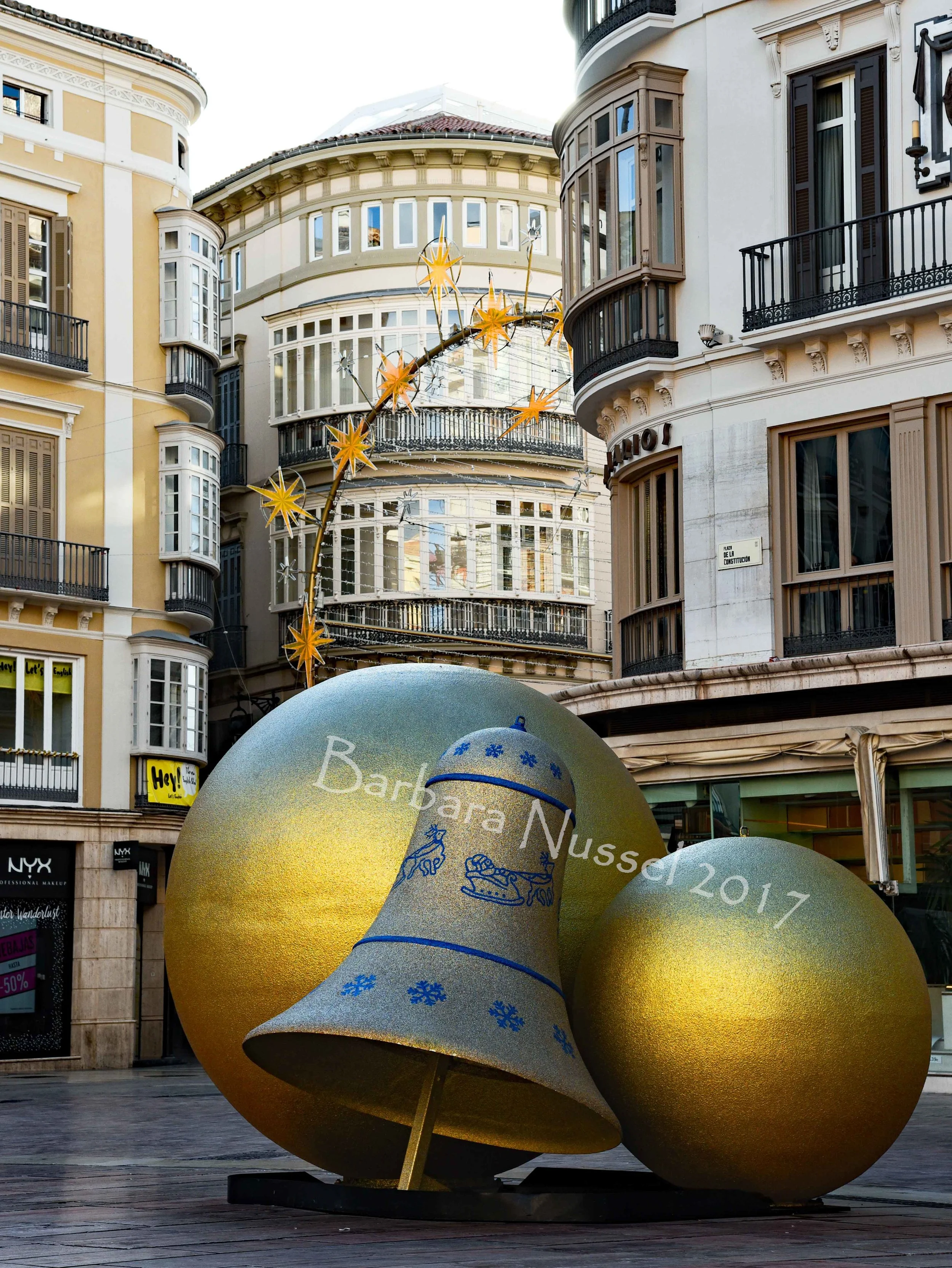 Malaga decked out - Jan 2017