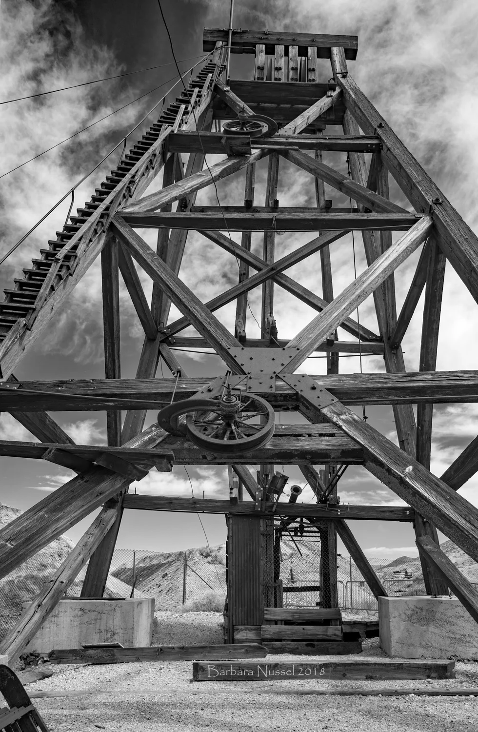 Wooden Headframe - May 2018