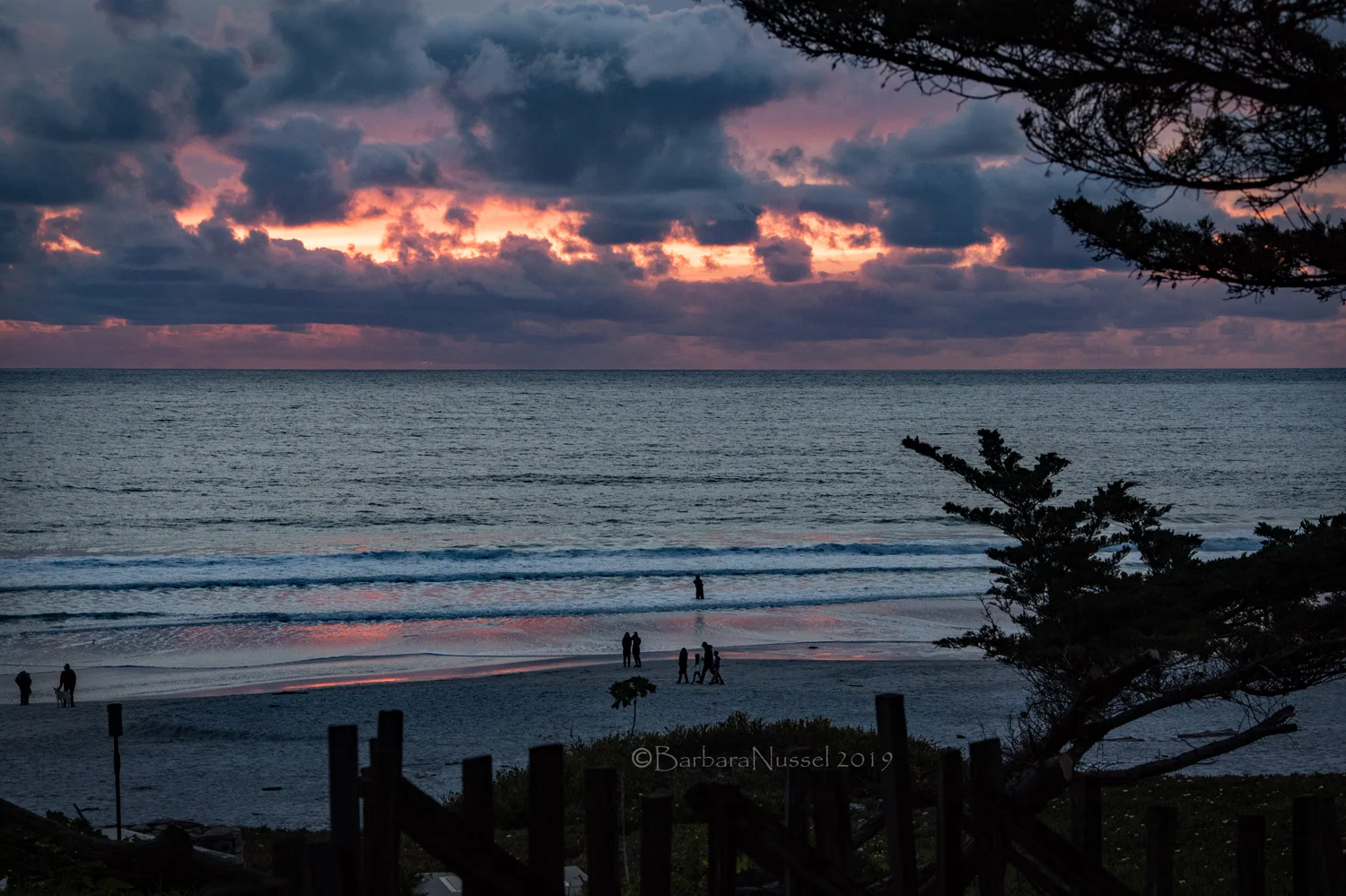 Sunset at Carmel Beach - March 2019