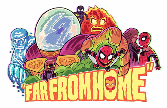 I would love a coffee table book of Dan Hipp ’s Marvel Cinematic Universe pieces, but since he works on Teen Titans Go that probably won’t happen anytime soon, but he does have a variant for Amazing Spider-man #25 coming out, so maybe that isn’t such a crazy idea after all!