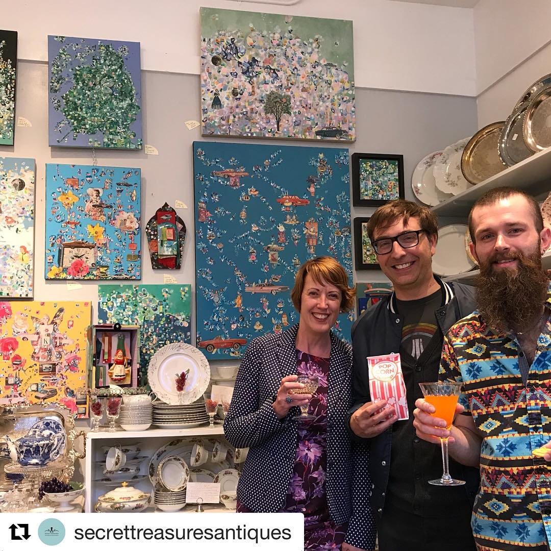 Kristen Neveu at Secret Treasures, 605 Dempster St, Evanston, IL 60201