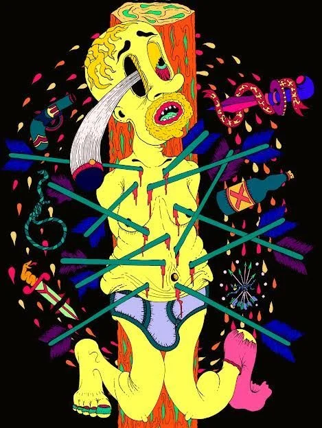 Body Double and The Martyrs / Zach Mory curated by Aron Packer Projects at 1100 Florence Gallery  