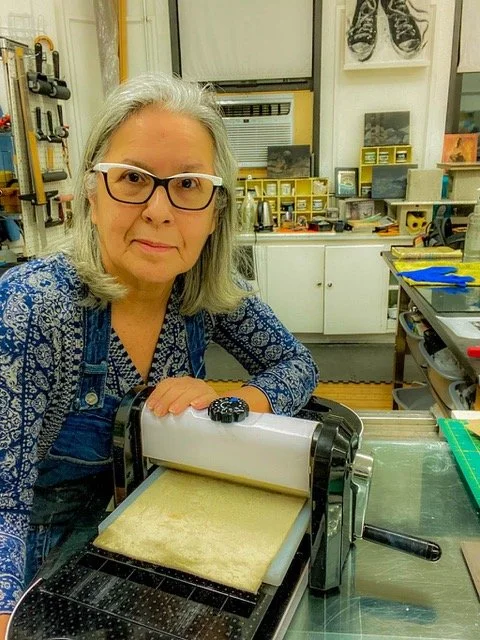 Polyester Plate Lithography Workshop w Socorro Mucino