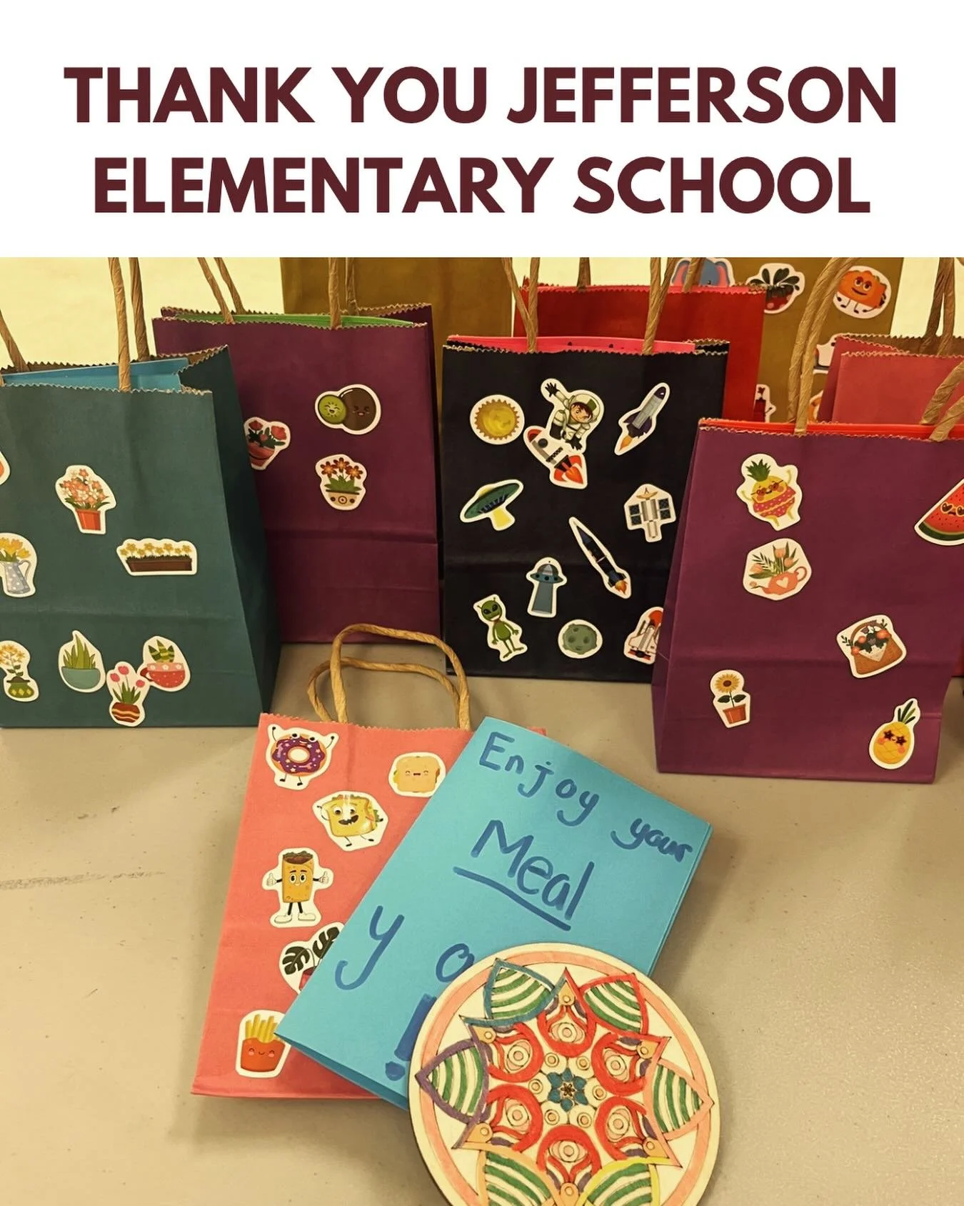 These beautiful coasters, cards, and gift bags were created for our clients by the students at Westfield&rsquo;s Jefferson Elementary School! This kind and thoughtful gesture means the world to us! 

@jeffersonptowestfield 
@clarktownshipnj @township