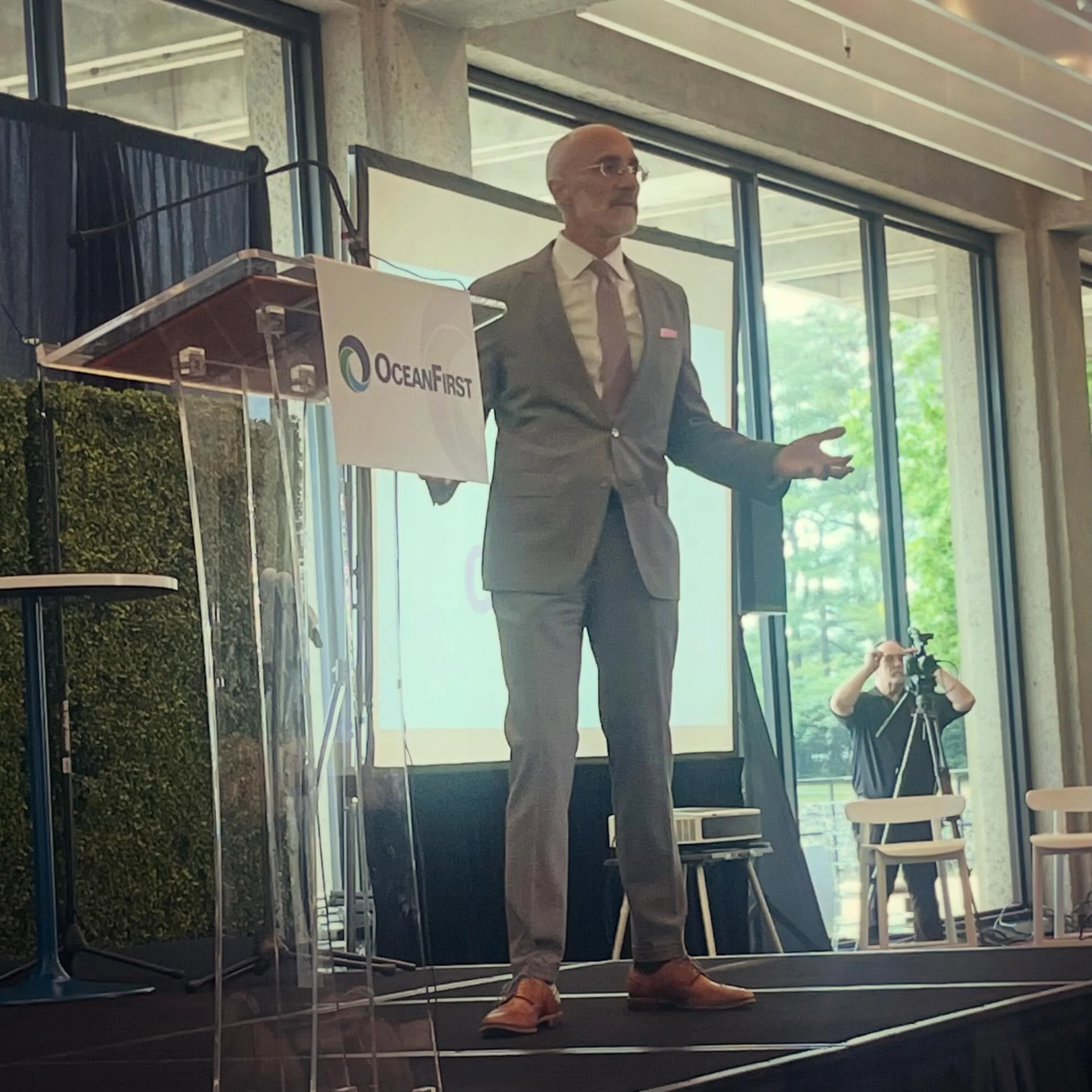 We were so inspired by Dr. Arthur Brooks, Harvard professor and best-selling author, as he spoke at OceanFirst Foundation&rsquo;s Nonprofit Leadership Symposium last week. We&rsquo;ll be applying his &ldquo;three pillars of happiness&rdquo; and his &