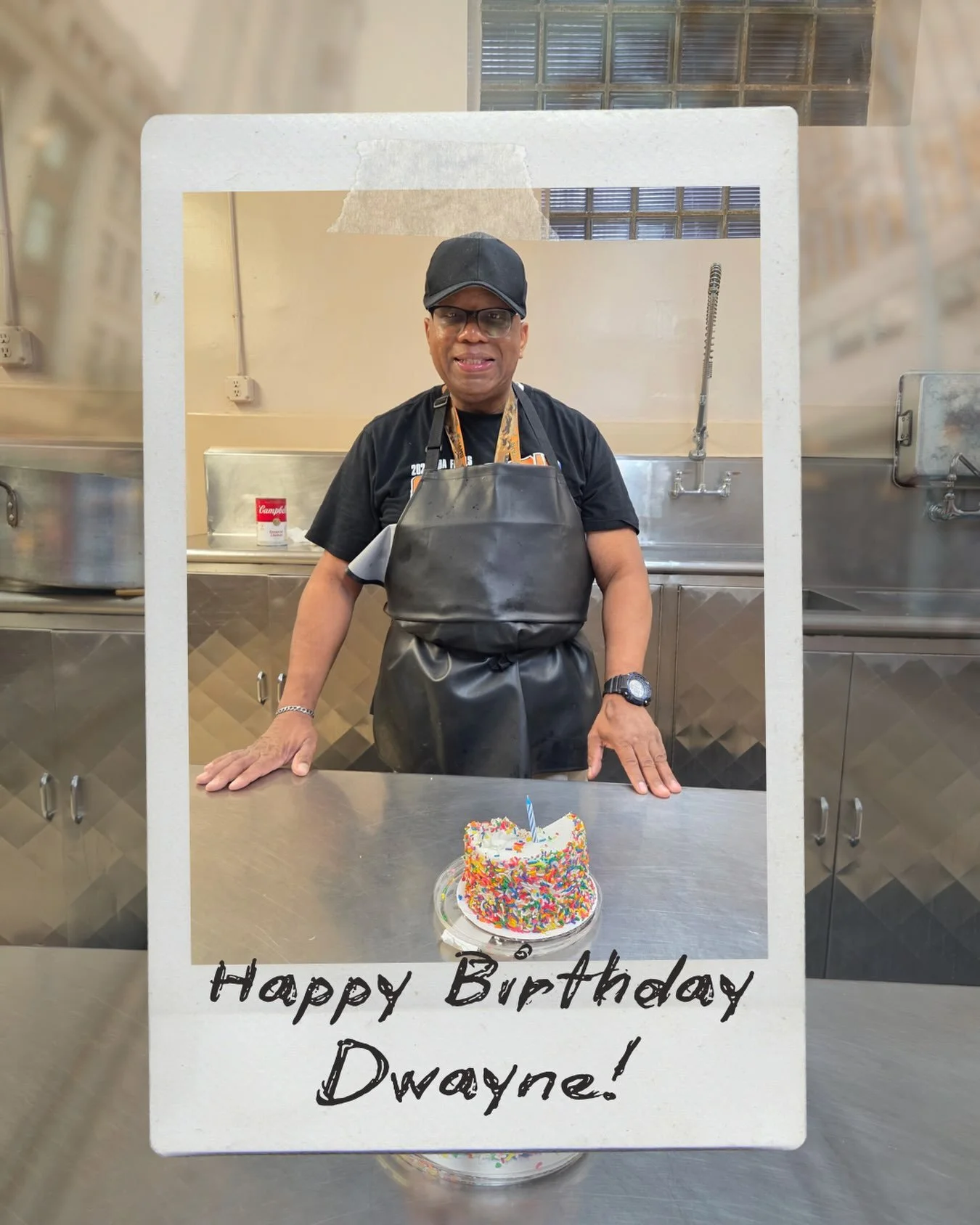 Happy birthday Dwayne! If you don&rsquo;t know Dwayne, he&rsquo;s been the person keeping our kitchen sparkling and sanitized since 2008! We wish him a wonderful day and year ahead 🎂

@clarktownshipnj @townshipofcranford @fanwoodborough @garwoodnj @