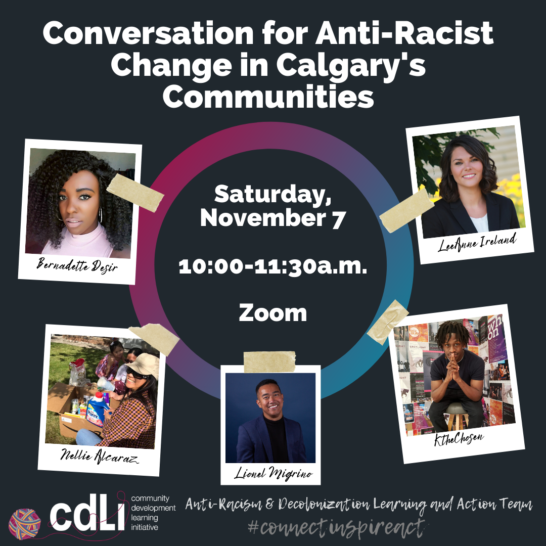 Conversation for Anti-Racist Change in Calgary's Communities