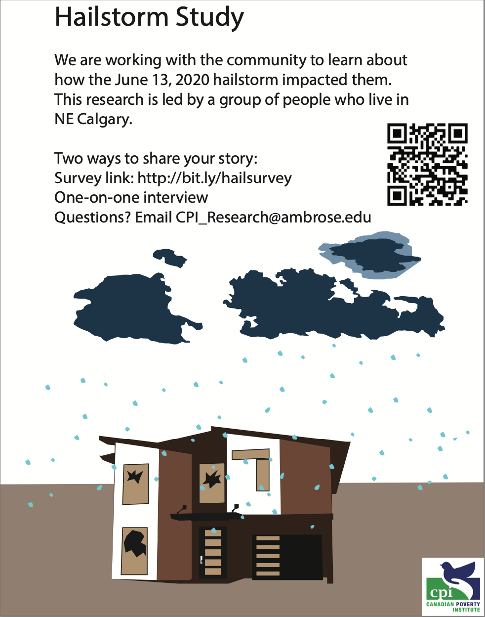 Hailstorm 2020 Study: Residents of NE Calgary have your say!