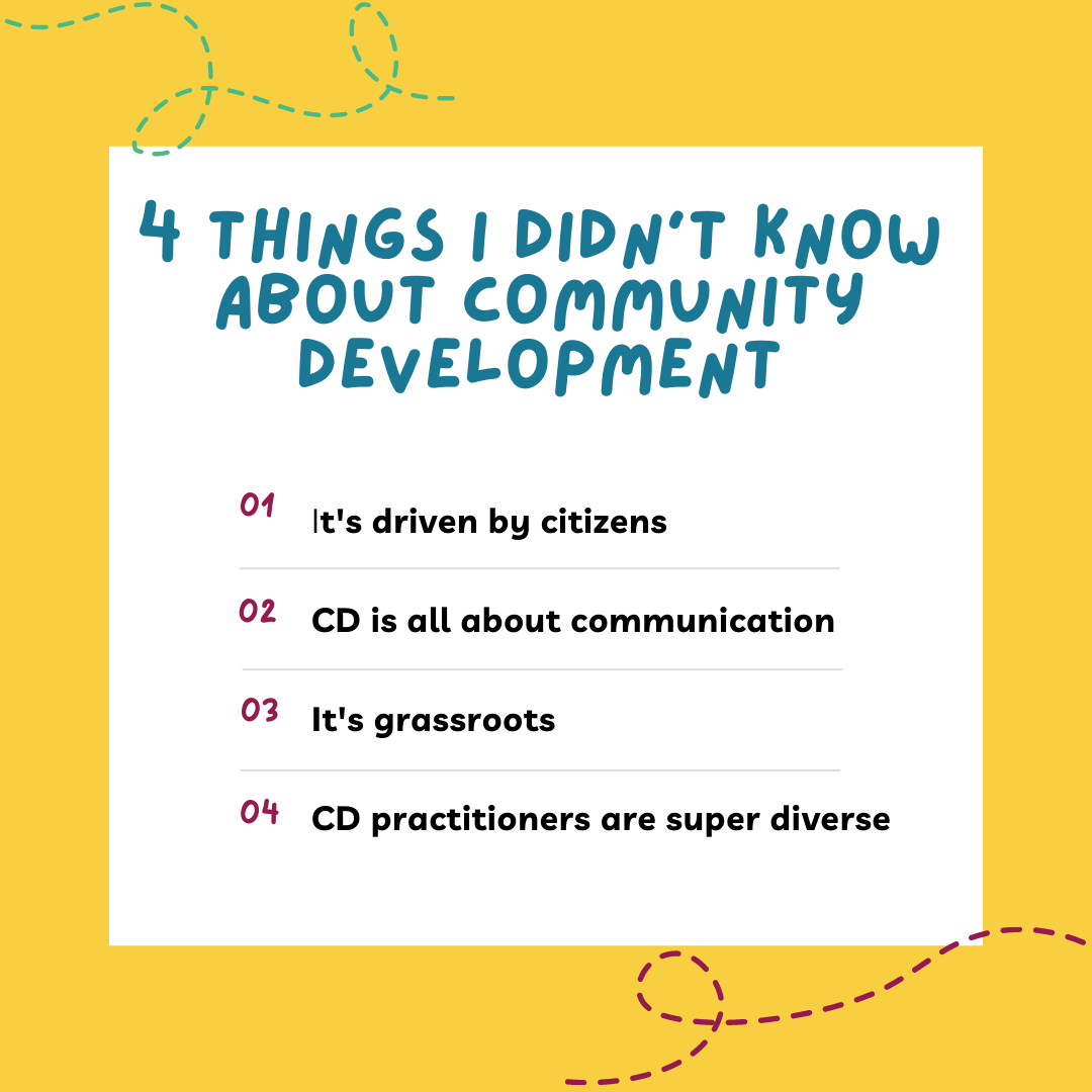 Getting Outside my Comfort Zone with CDLI and Community Development
