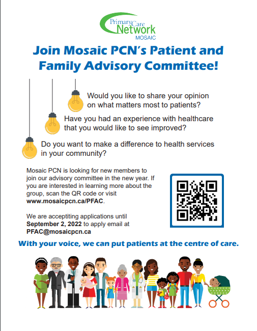 Patient and Family Advisory Committee (PFAC)