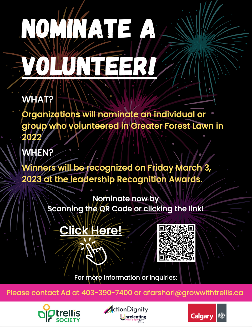 Nominate a Volunteer from Greater Forest Lawn!