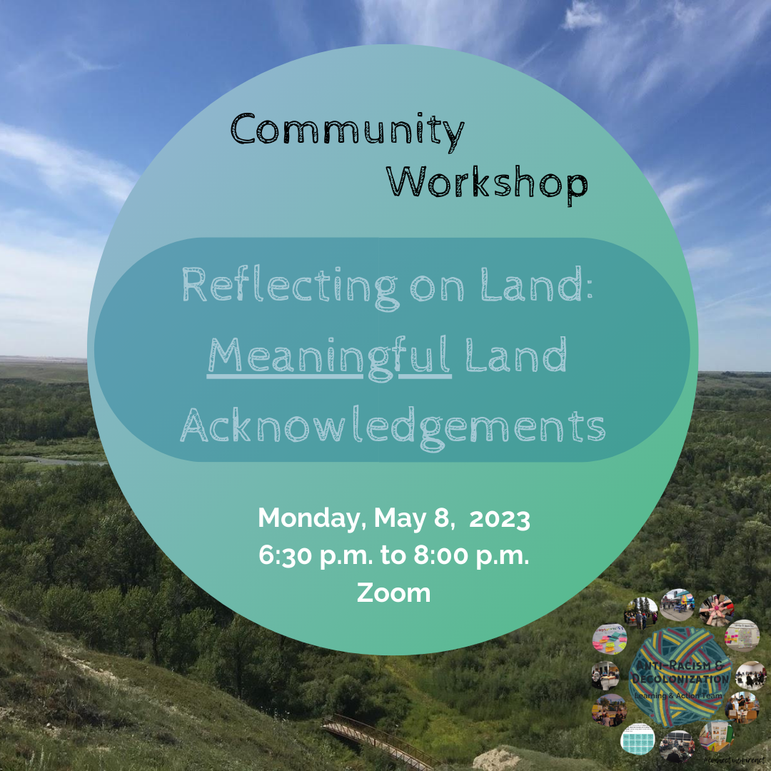 Reflecting on Land:  Meaningful Land Acknowledgments 
